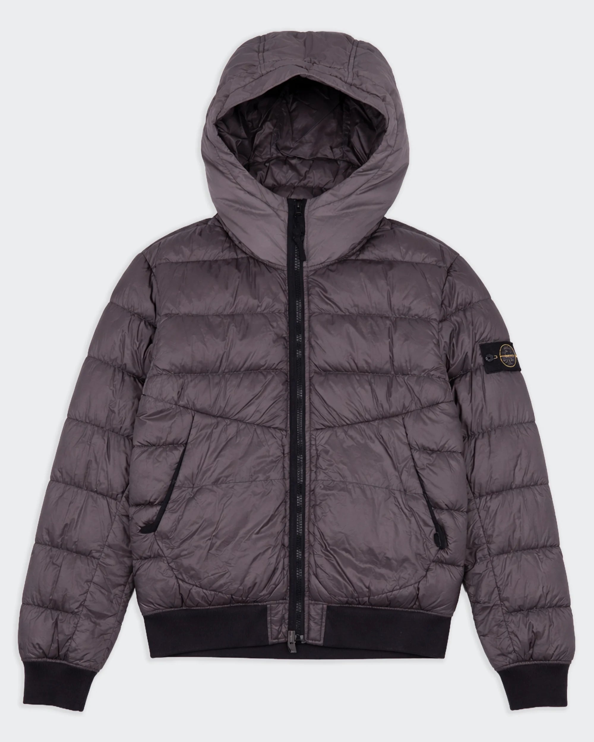 Stone Island Grey Puffer Jacket - M