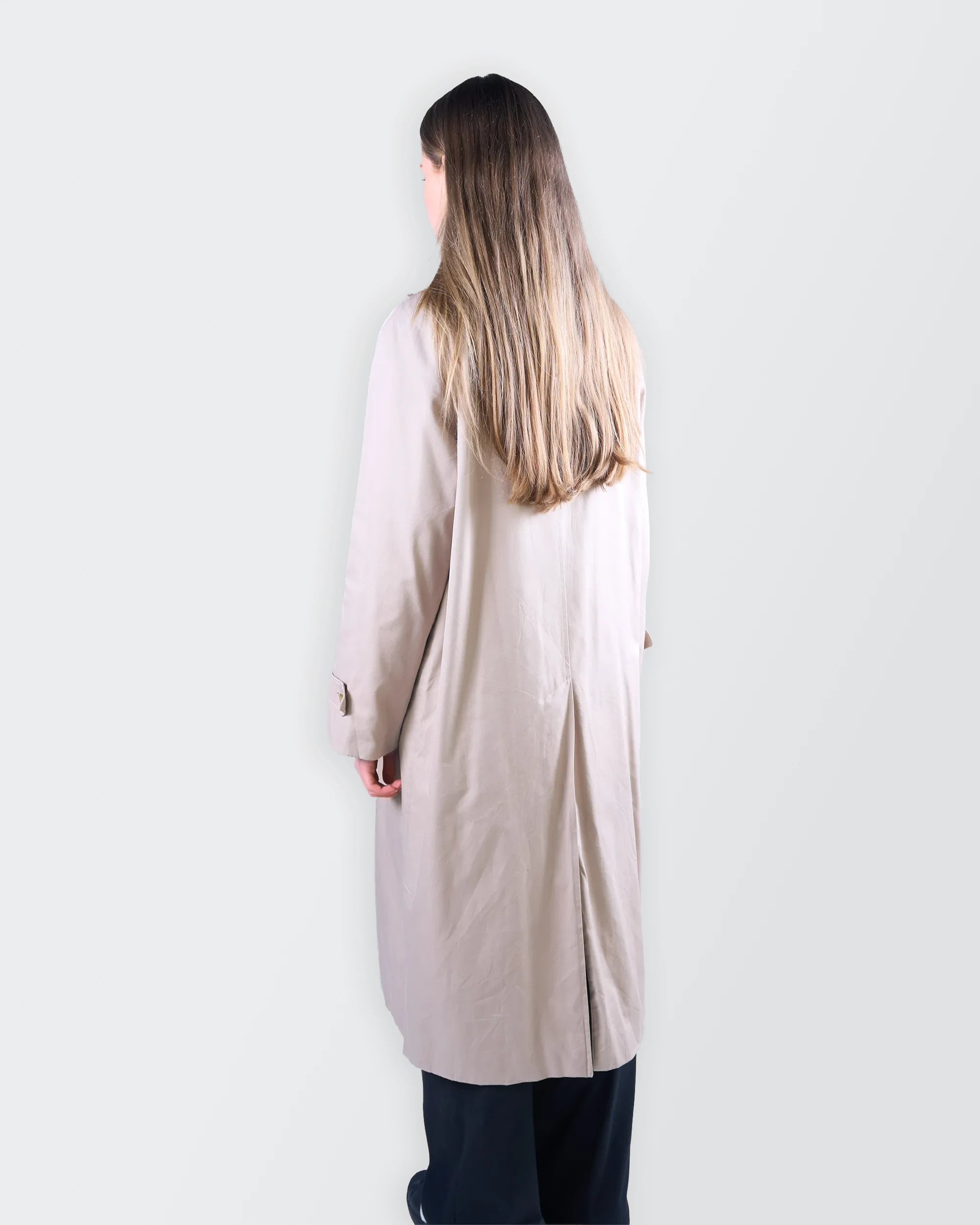 Burberry Beige Car Coat -