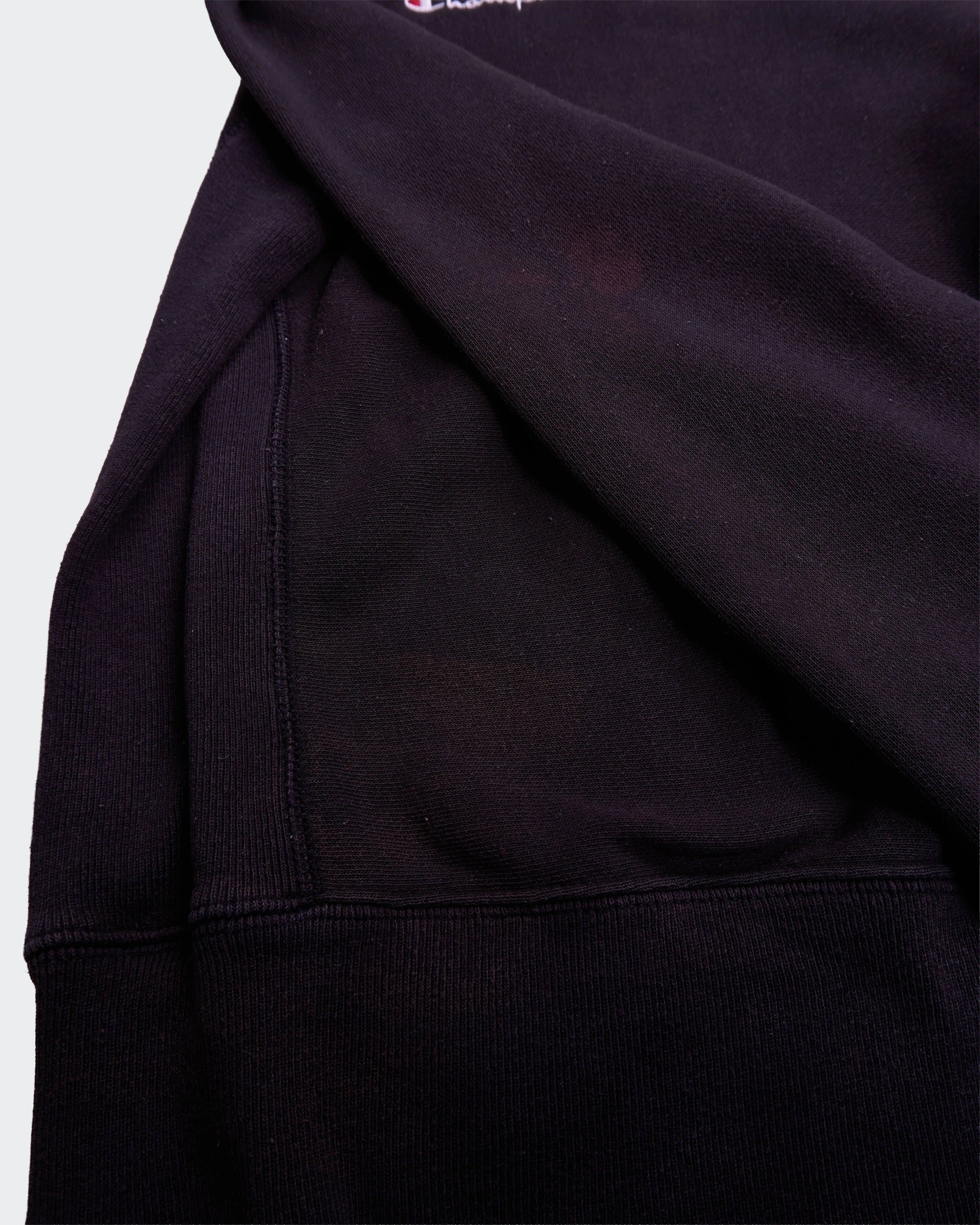 Champion Black Crewneck Jumper - S