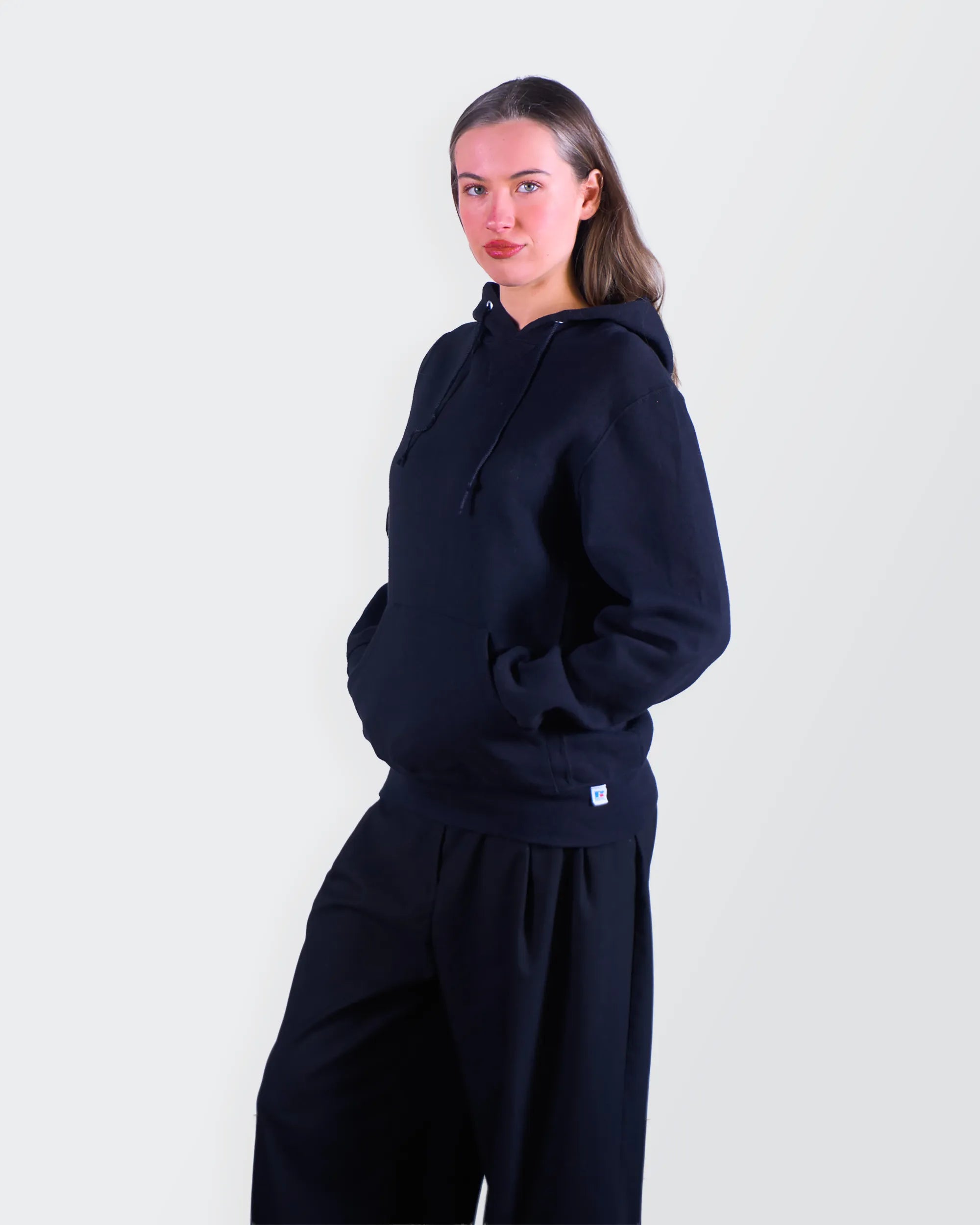 Russel Athletic Black Hoodie - S