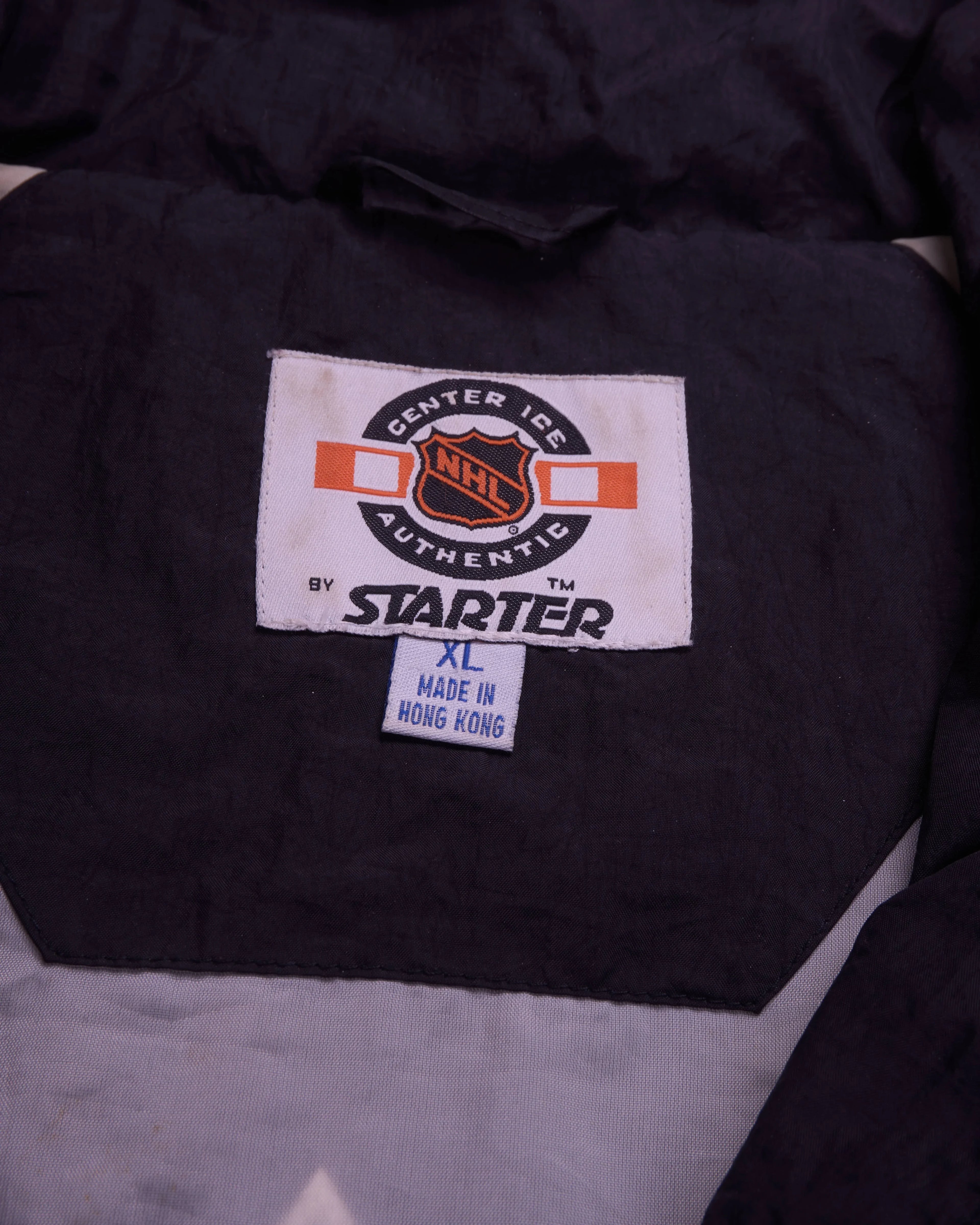 NHL Navy Track Jacket - XL