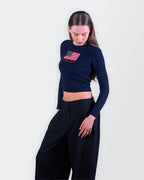 Ralph Lauren Navy Crewneck Jumper - S