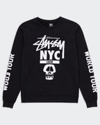 Stüssy Black Crewneck Jumper - M