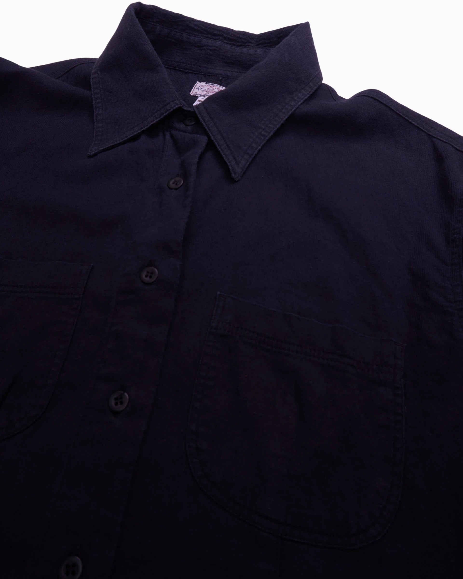 Armani Navy Button-up Shirt - M