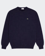 Lacoste Navy Crewneck Jumper - XL