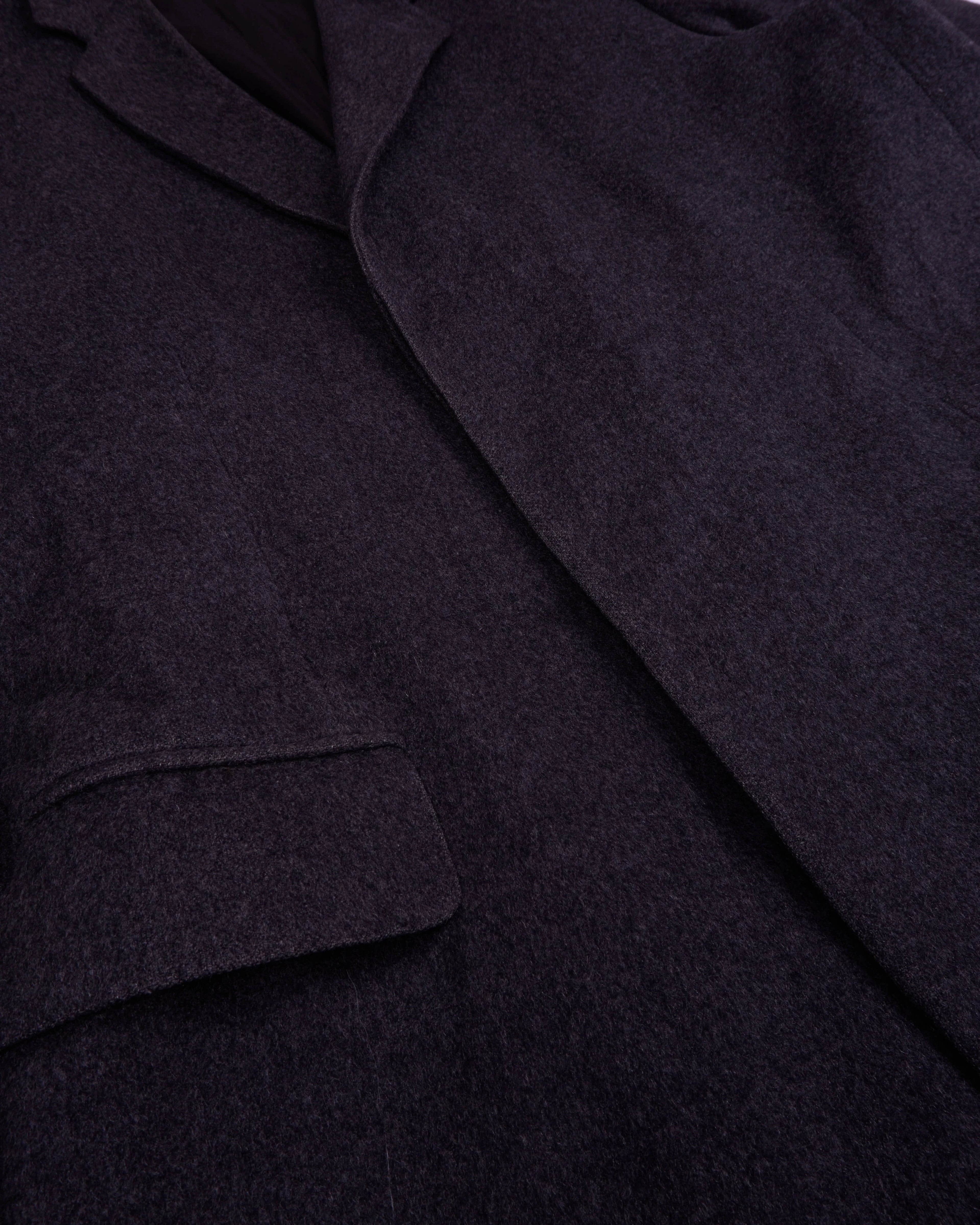 Burberry Grey Overcoat - XL