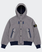 Stone Island Blue Bomber Jacket - M
