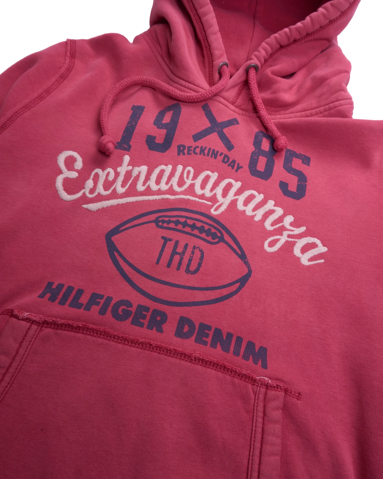 Hilfiger Denim Pink Hoodie - L