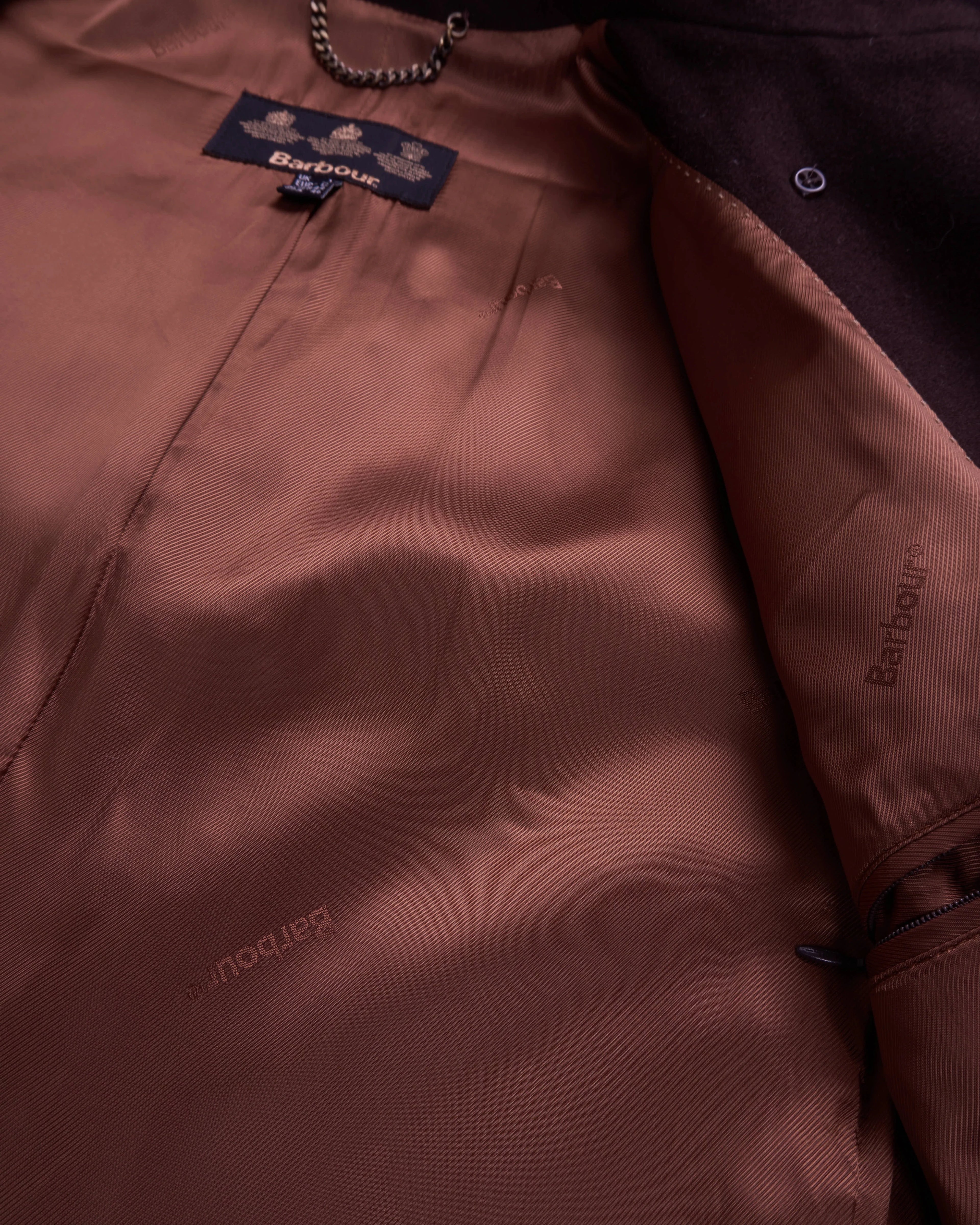 Burberry Brown Overcoat - L