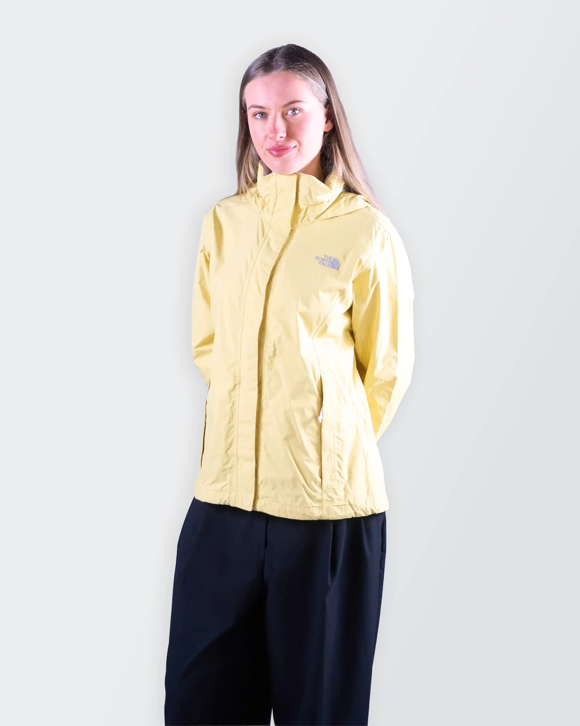 The North Face Yellow Windbreaker Jacket - S