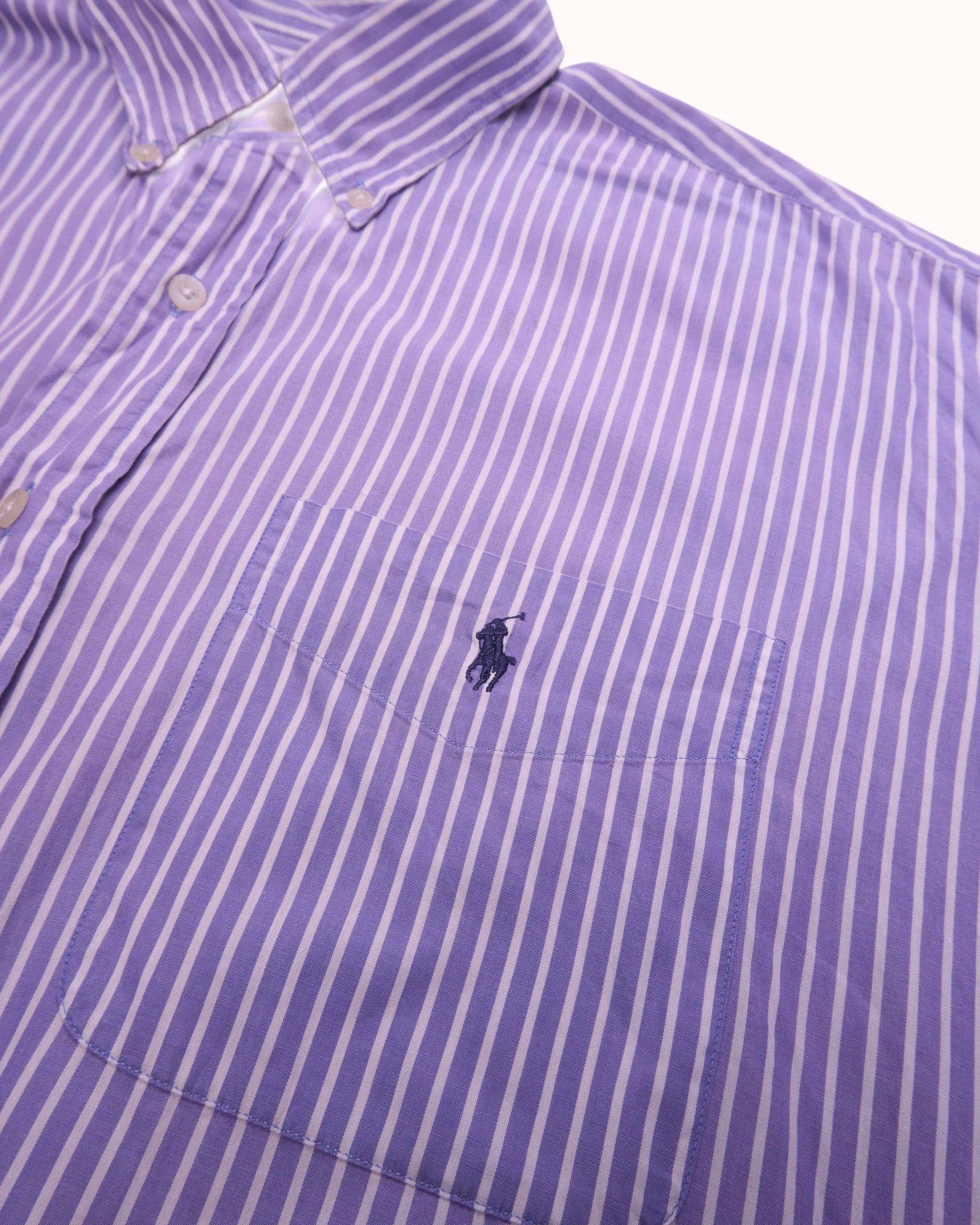 Ralph Lauren Blue Button-down Shirt - XL