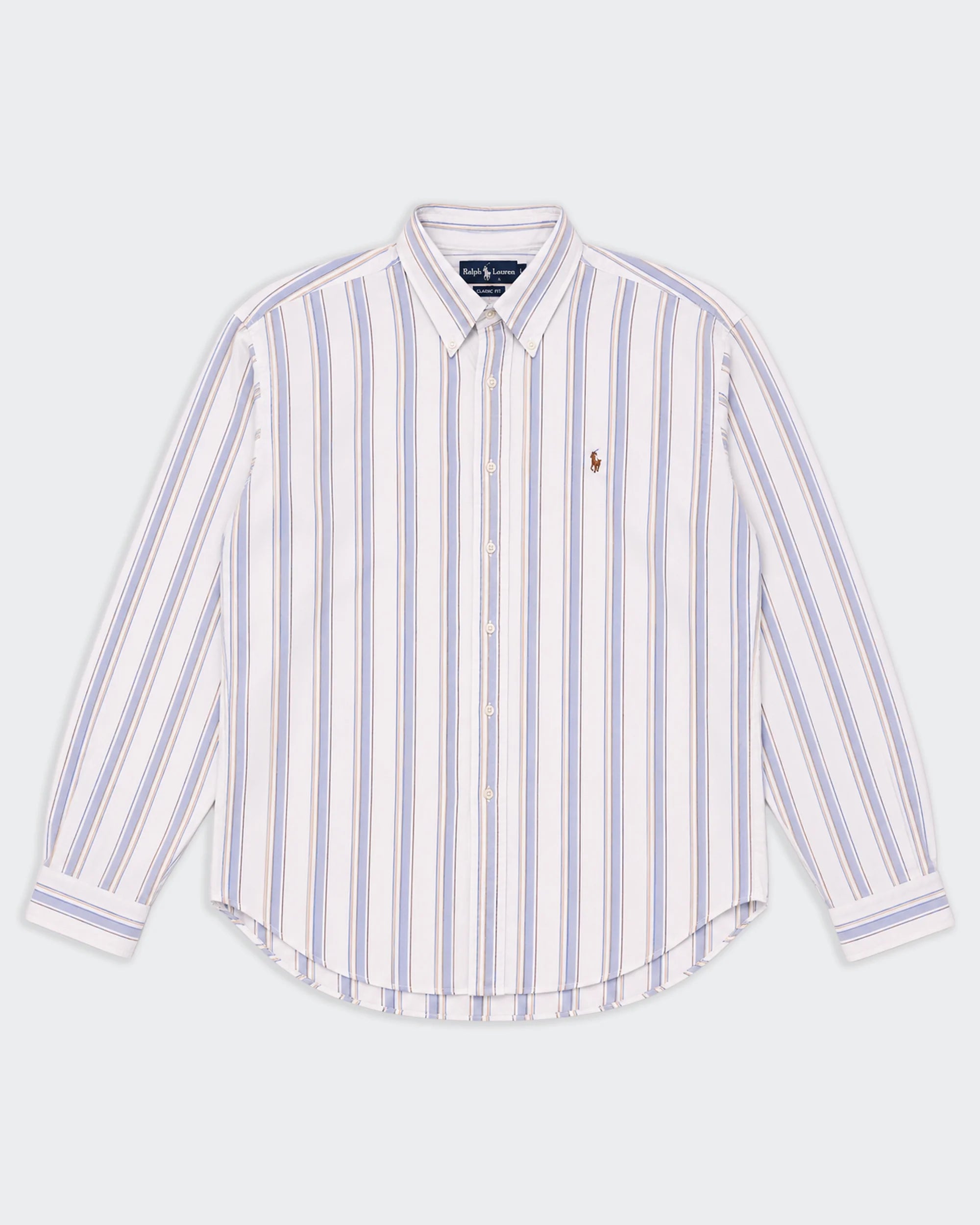 Ralph Lauren White Button-down Shirt - XL