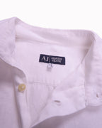Armani White Button-up Shirt - S