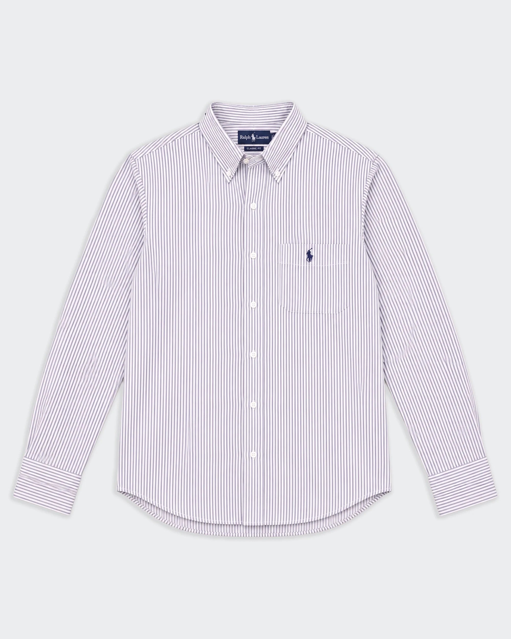 Ralph Lauren White Button-down Shirt - XL