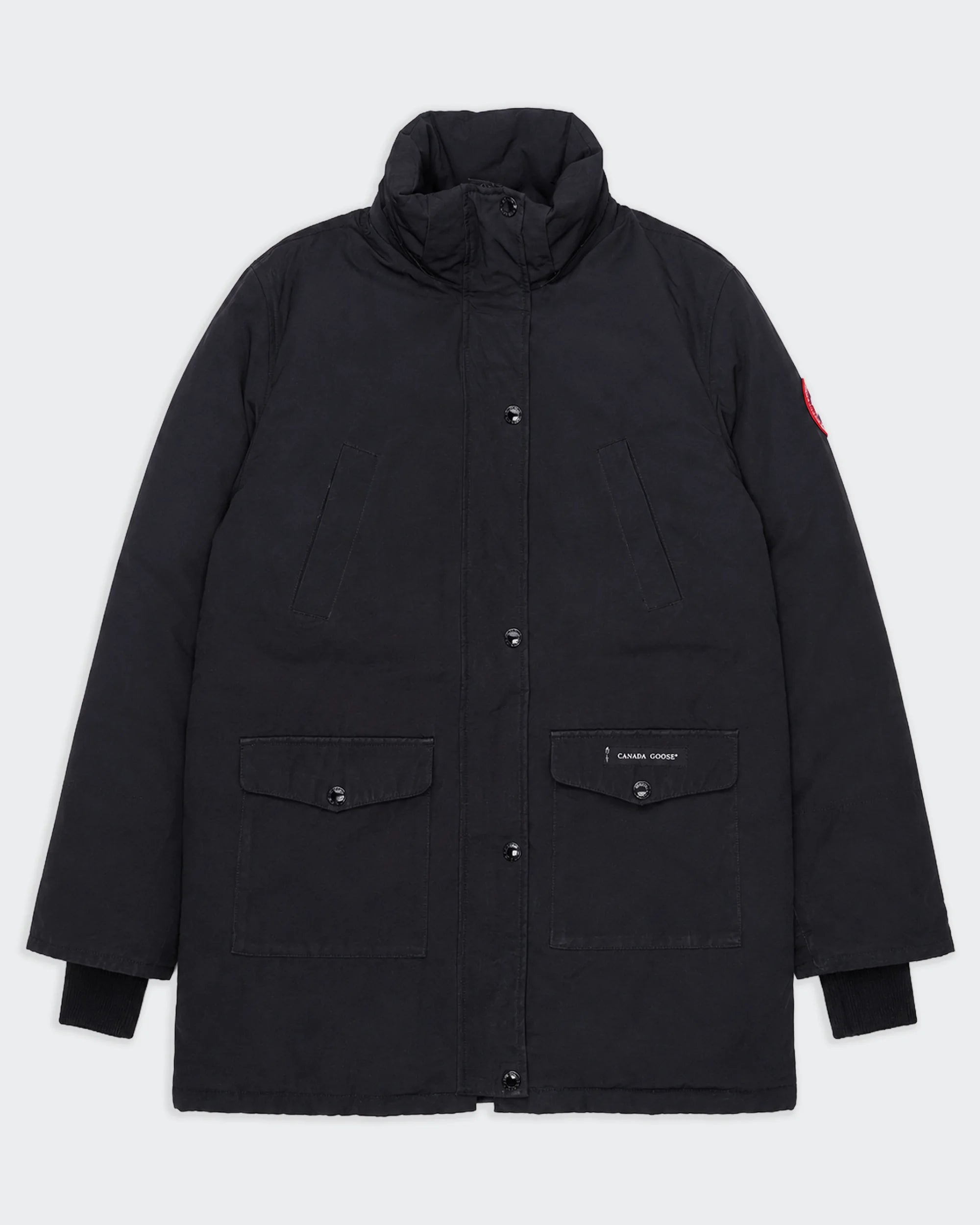 Canada Goose Black Parka Coat - M
