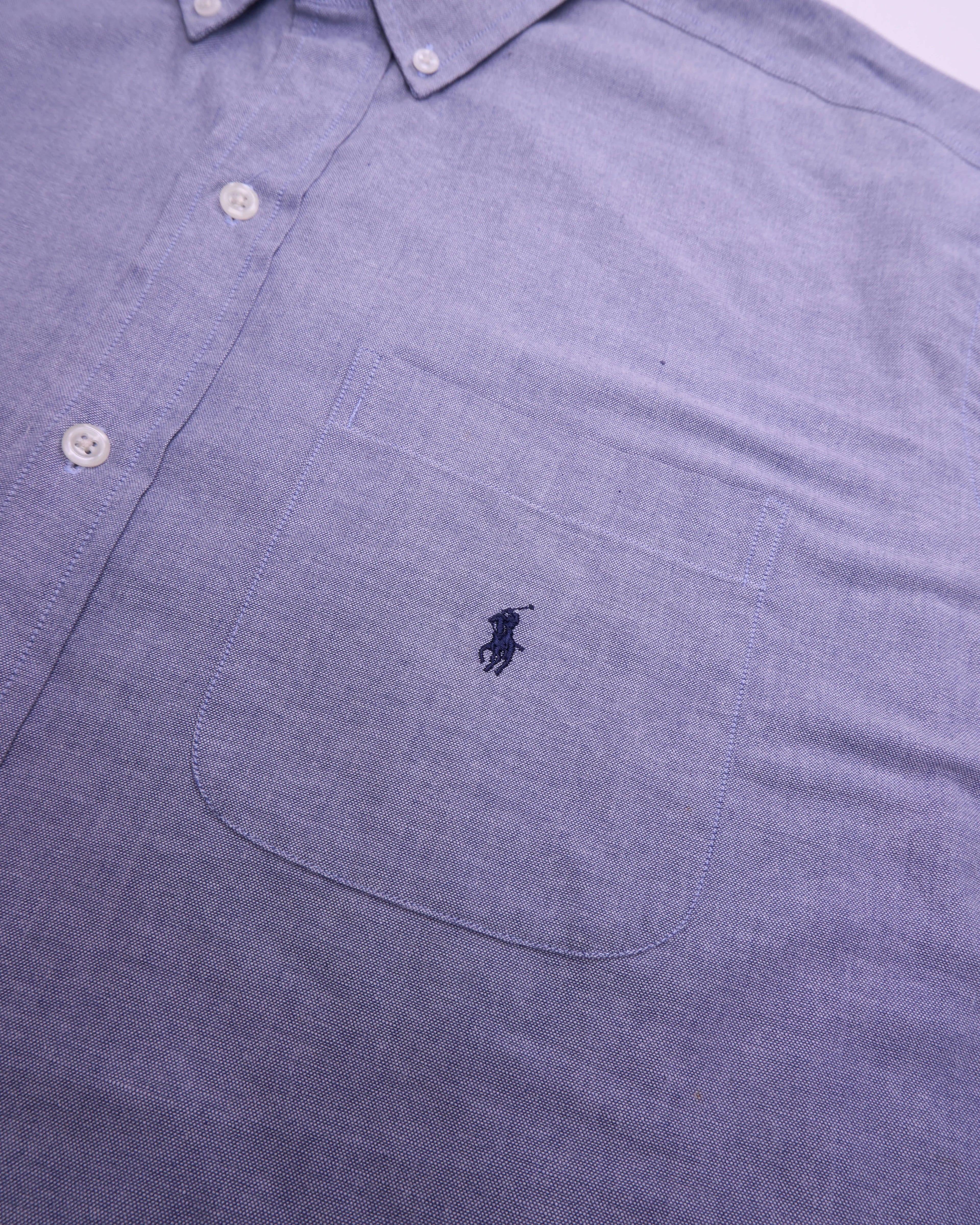 Ralph Lauren Blue Button-down Shirt - XL