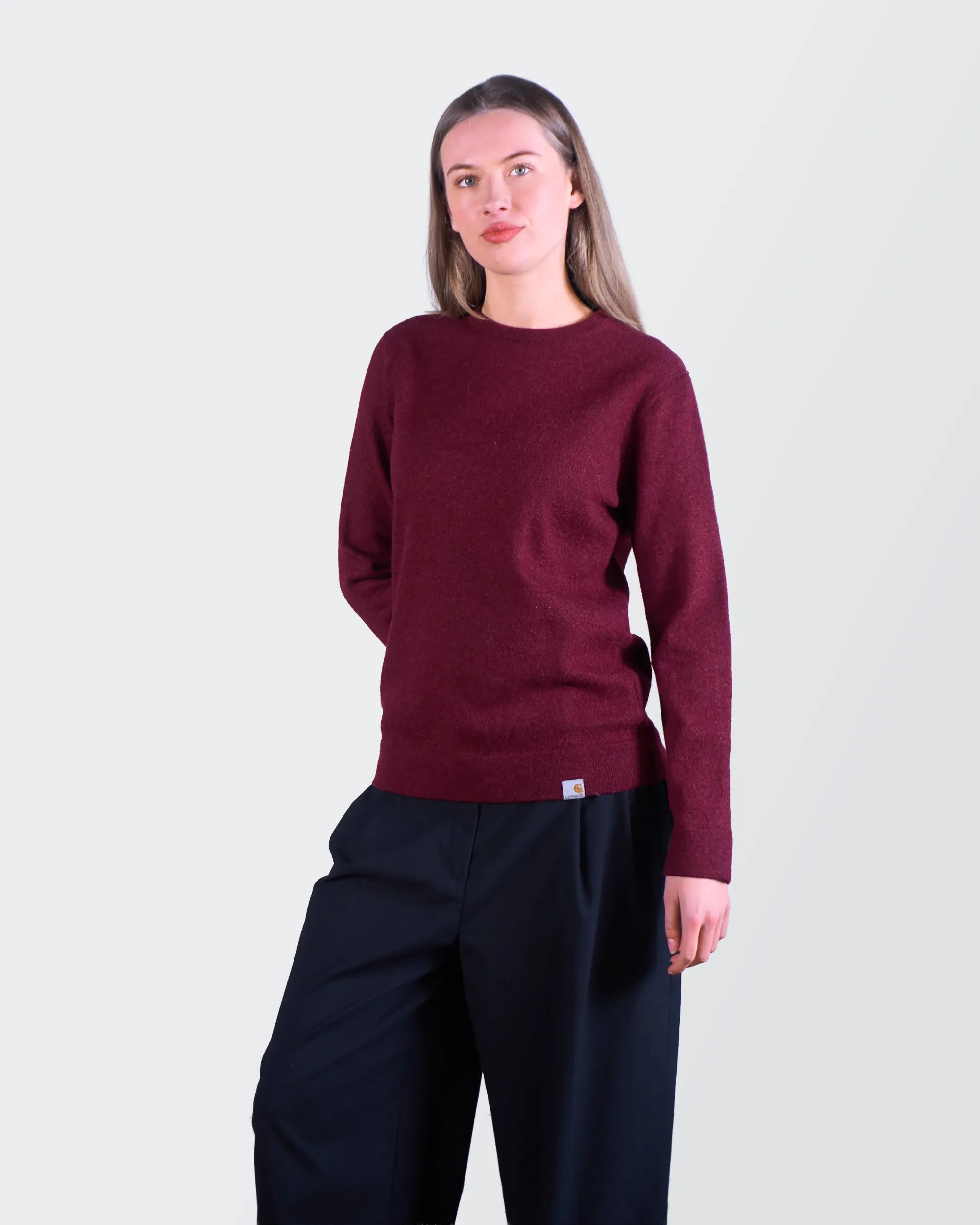 Carhartt Red Crewneck Jumper - S