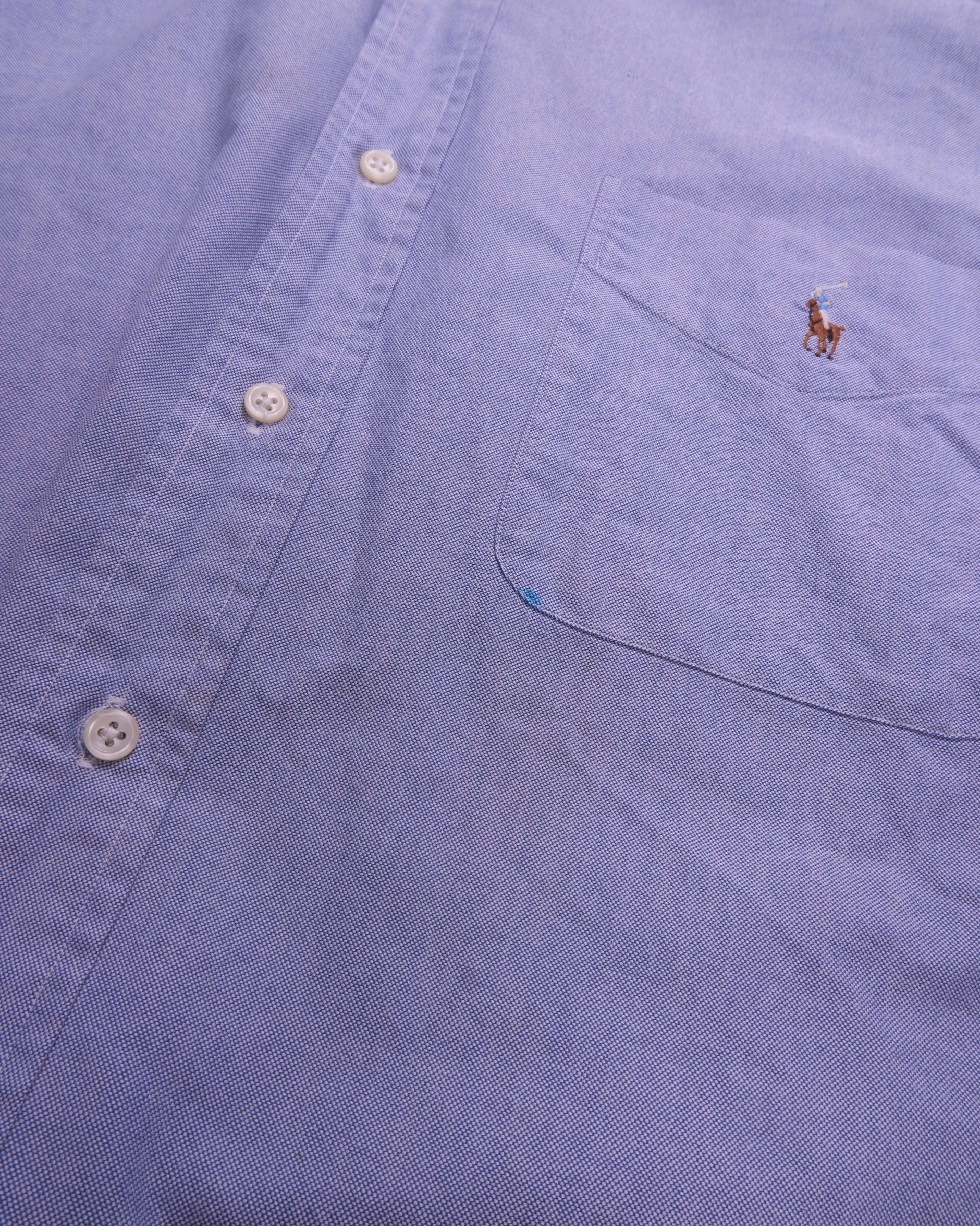 Ralph Lauren Blue Button-down Shirt - XL