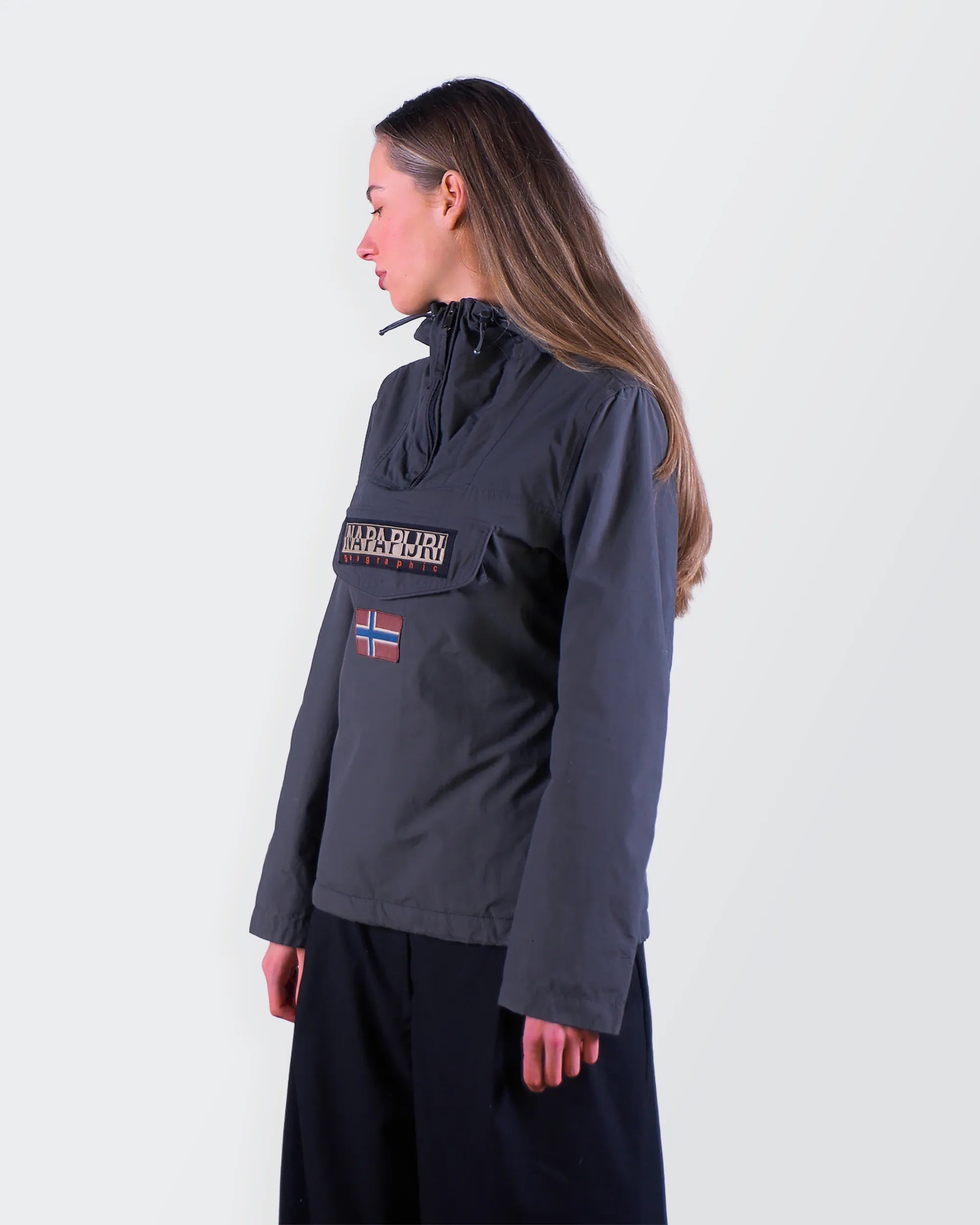Napapijri Navy  Anorak Jacket - S