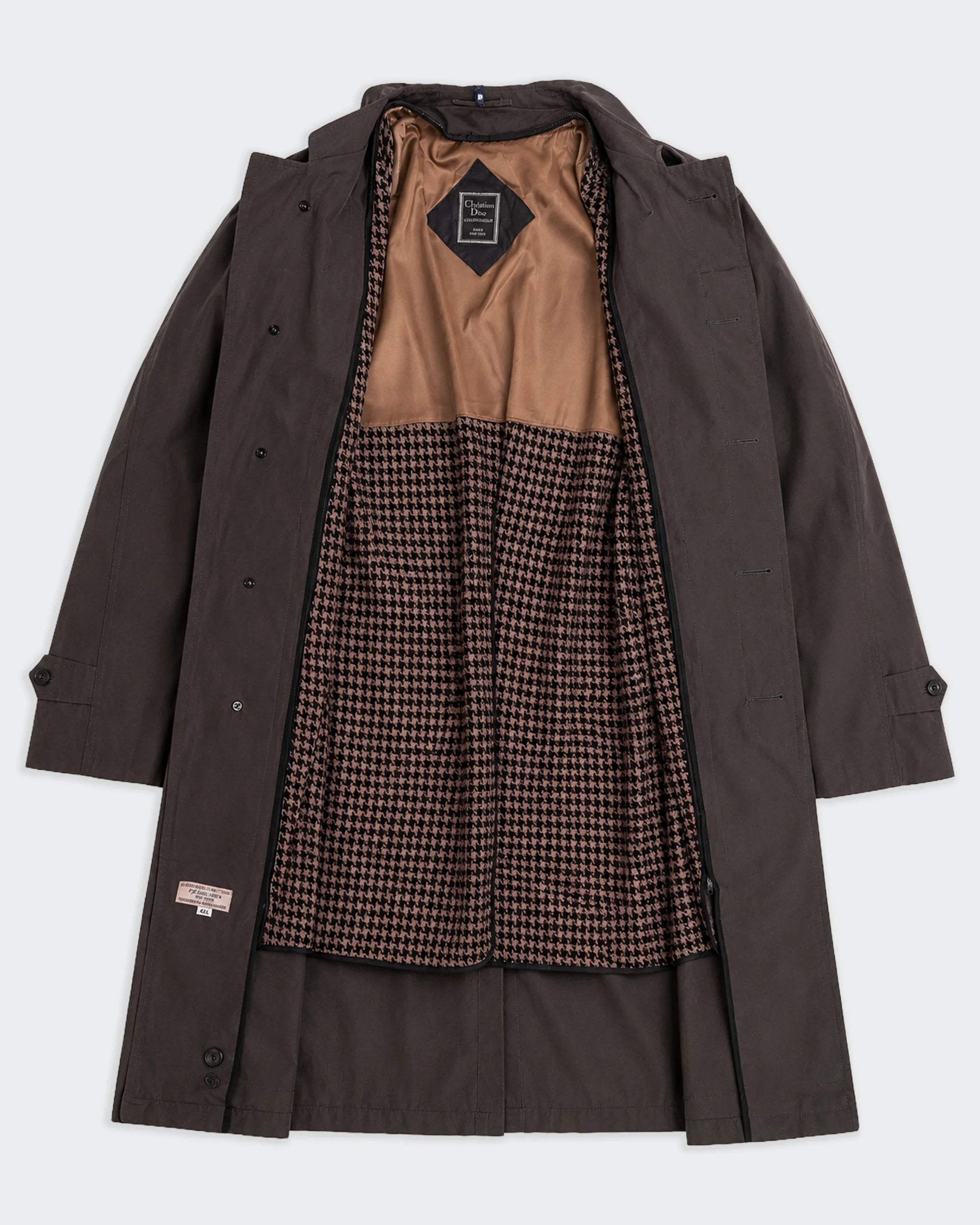 Christian Dior Brown Overcoat - L