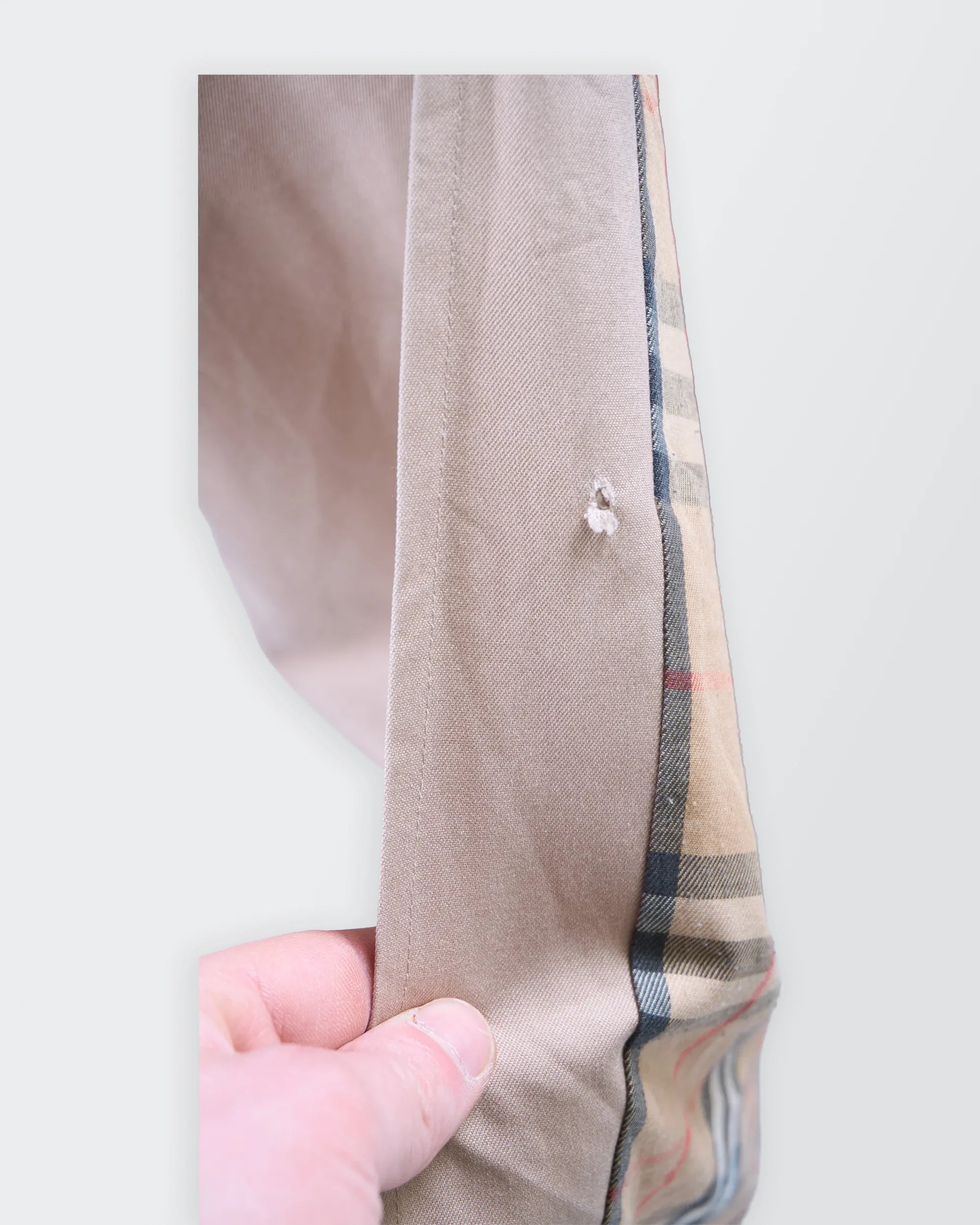 Burberry Beige Car Coat -