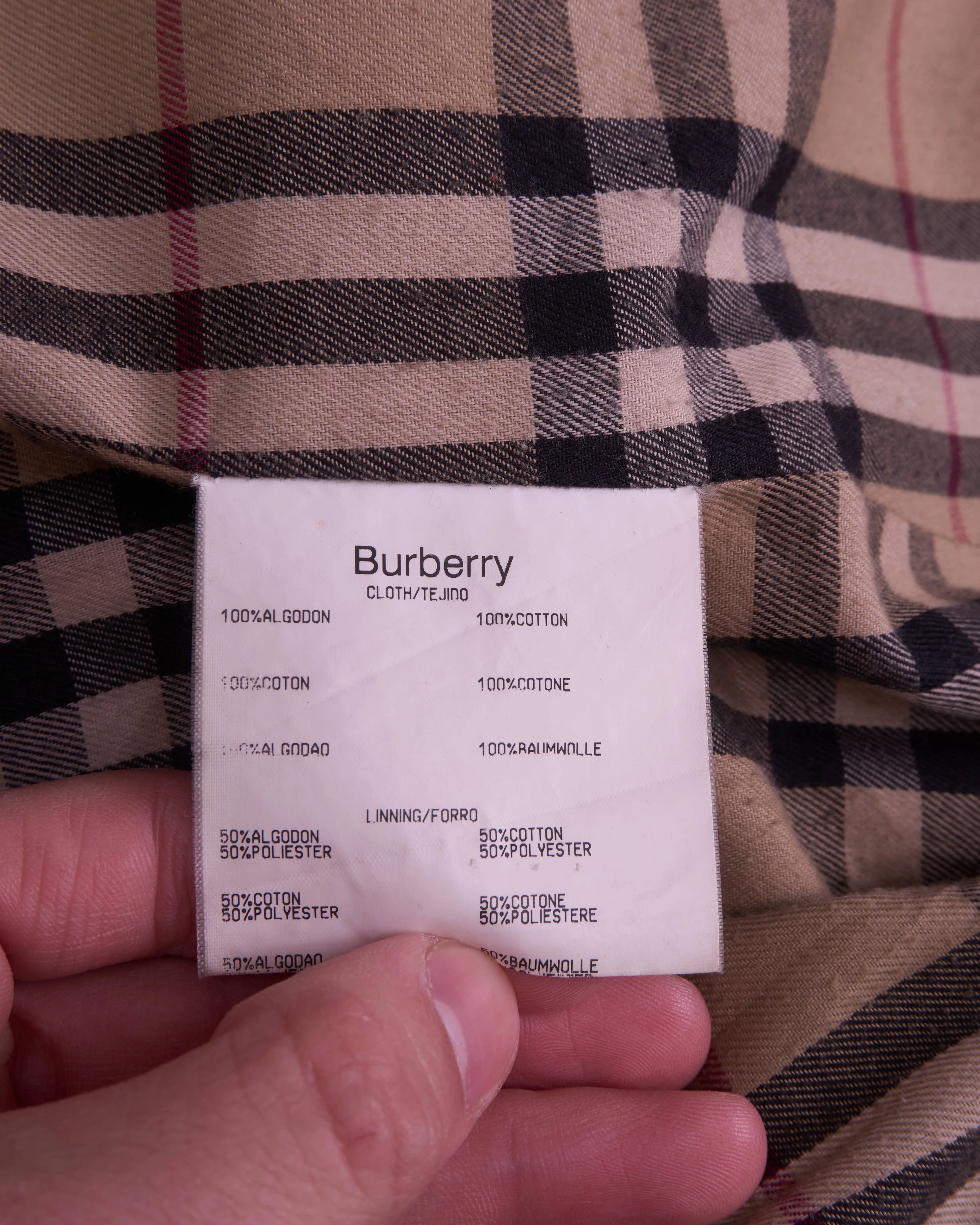 Burberry Brown Jacket - L