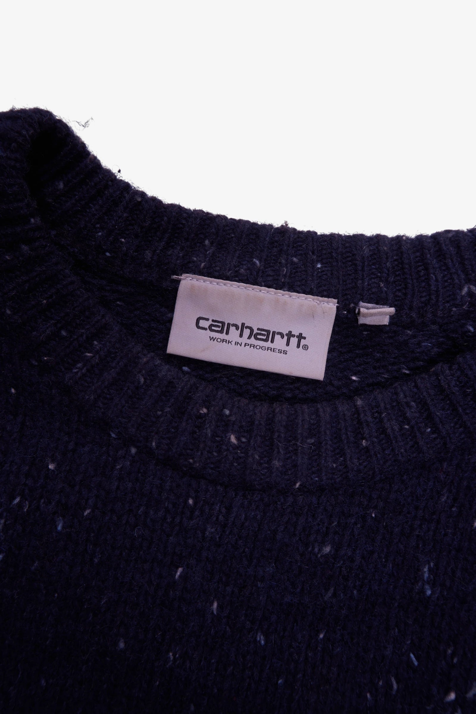 Carhartt Navy Crewneck Jumper - S