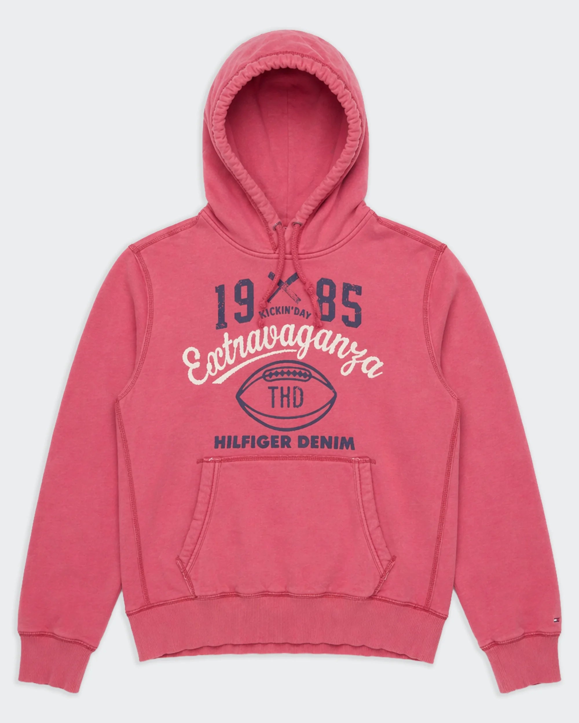 Hilfiger Denim Pink Hoodie - L
