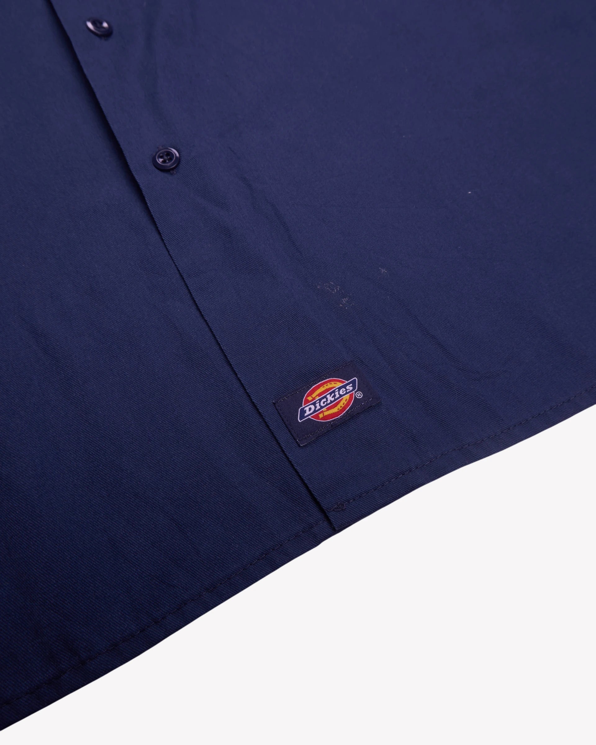 Dickies Navy Button-up Shirt - XXL