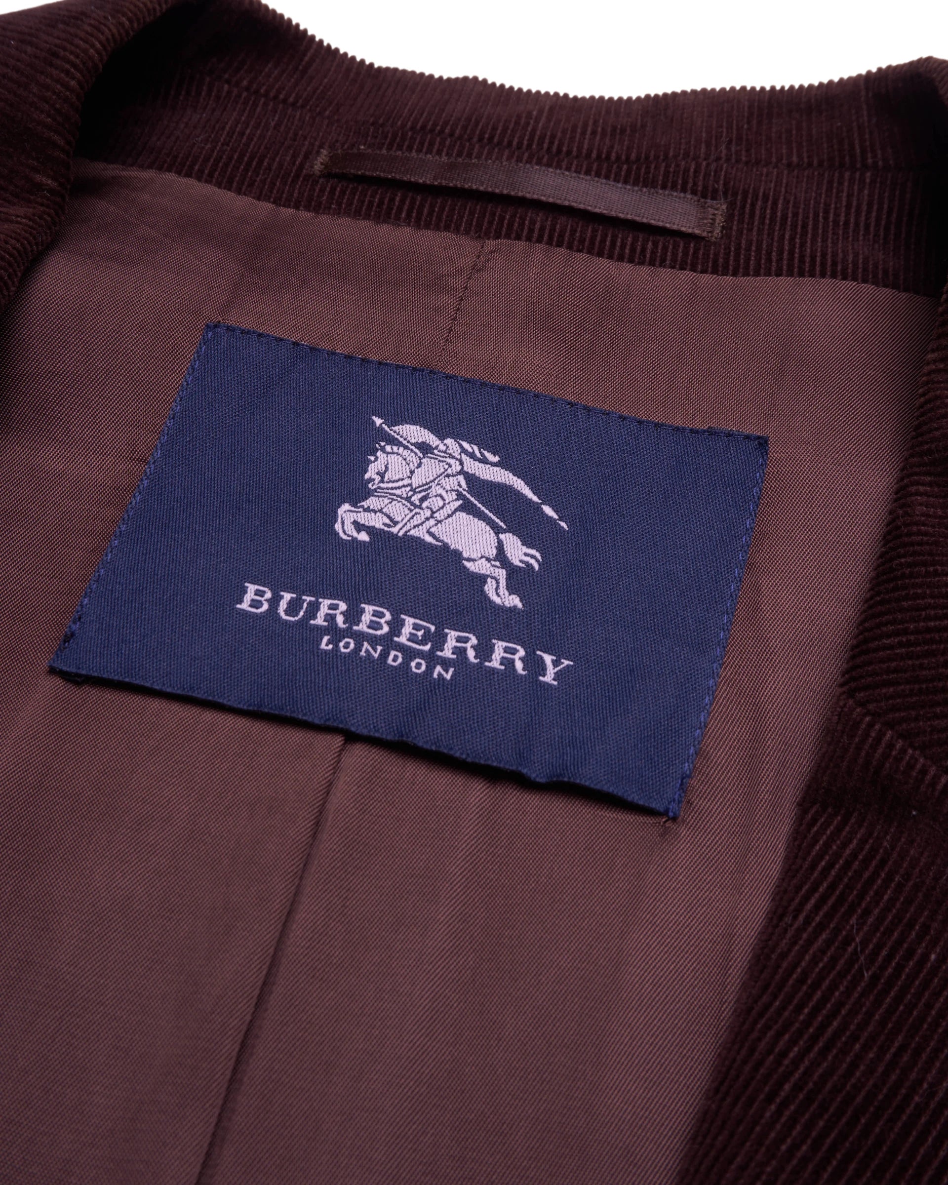 Burberry Brown Single-breasted Blazer - XL