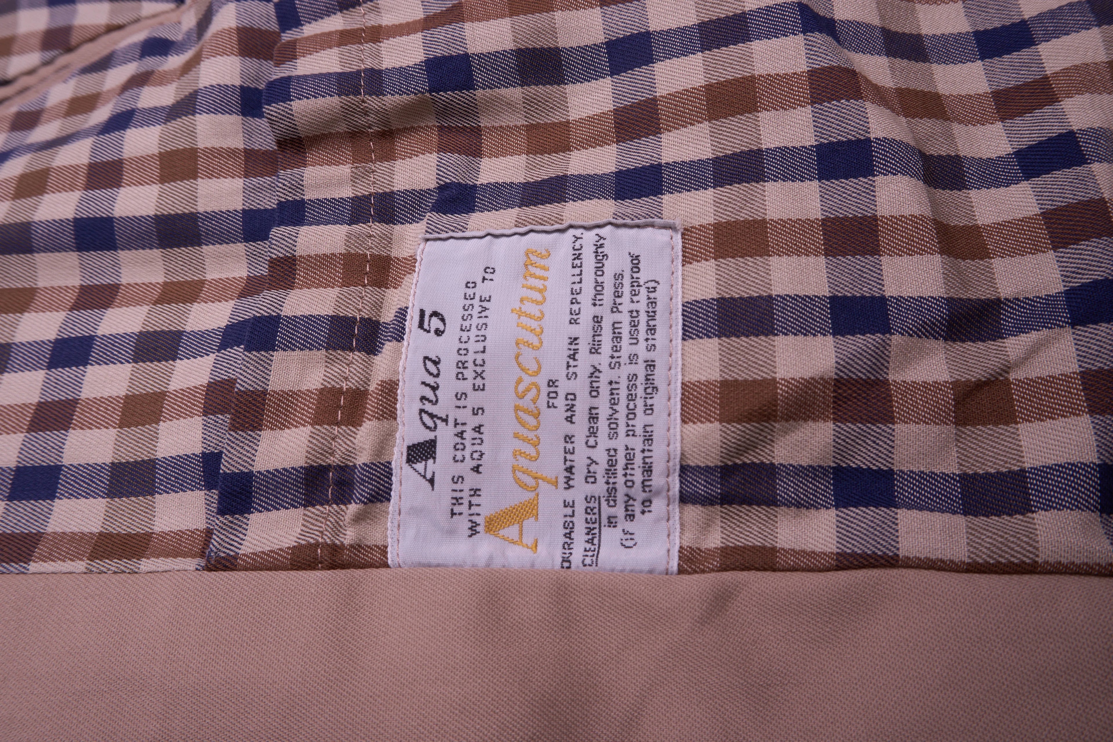 Aquascutum Beige Overcoat - L