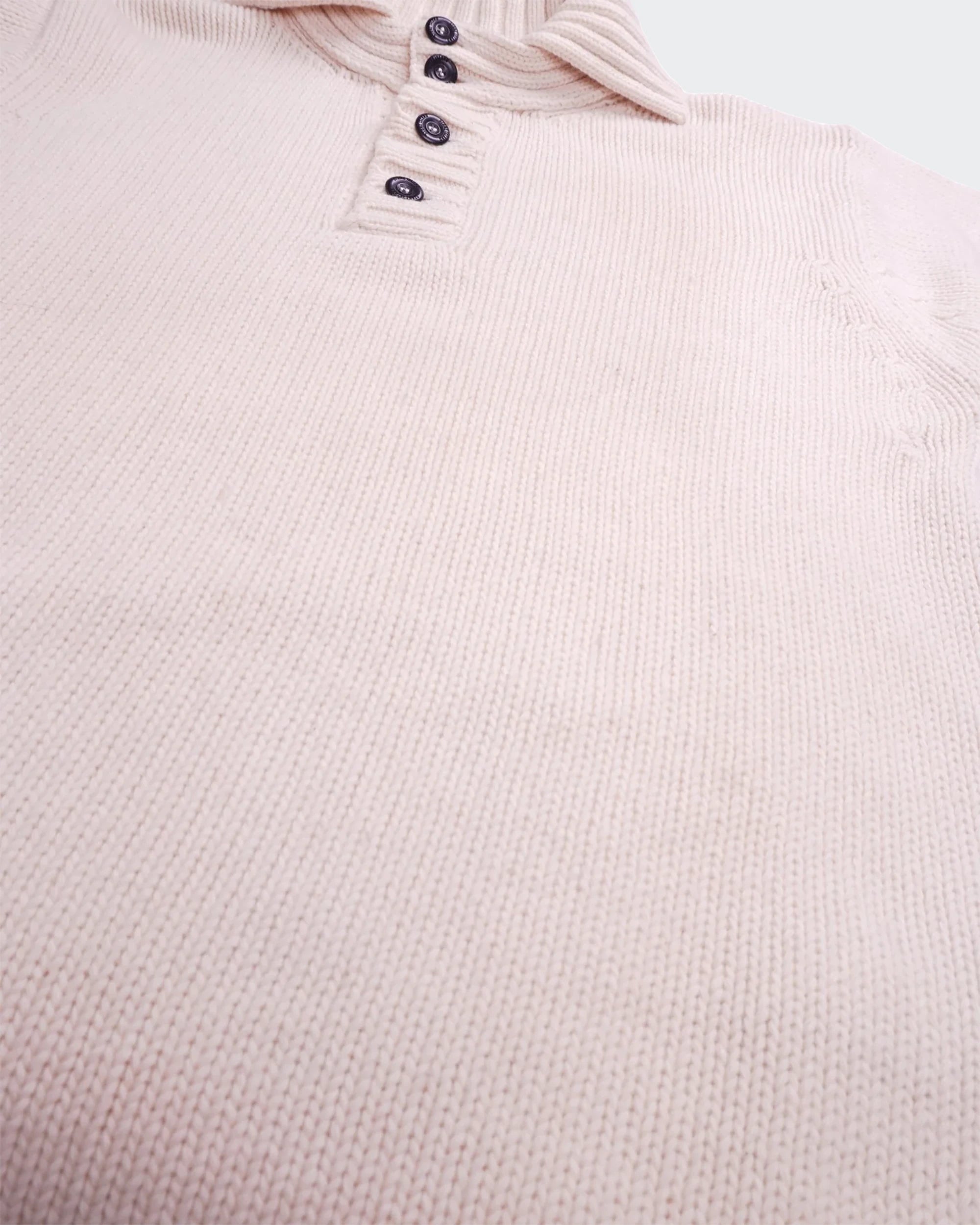 Stone Island witte gebreide poloshirt - maat L
