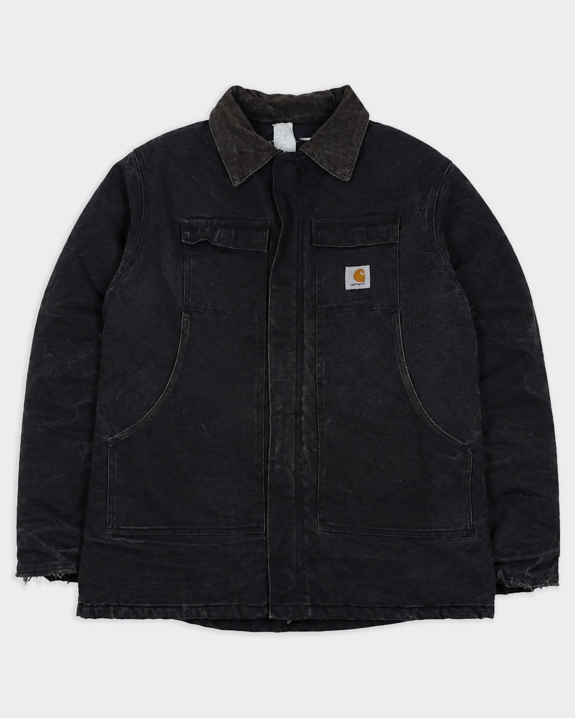 Carhartt zwarte Berwick jas maat L Canvas