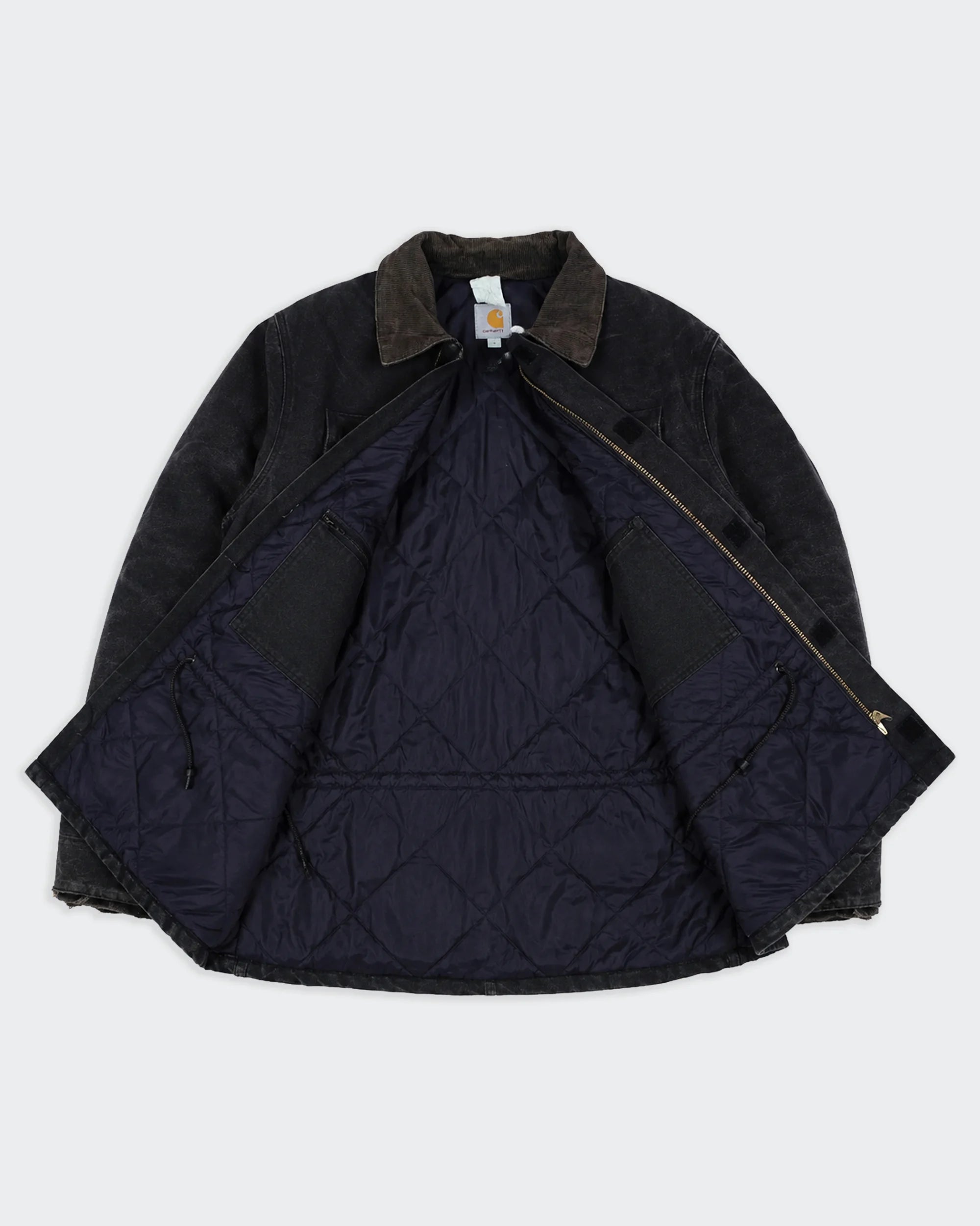 Carhartt zwarte Berwick jas maat L Canvas