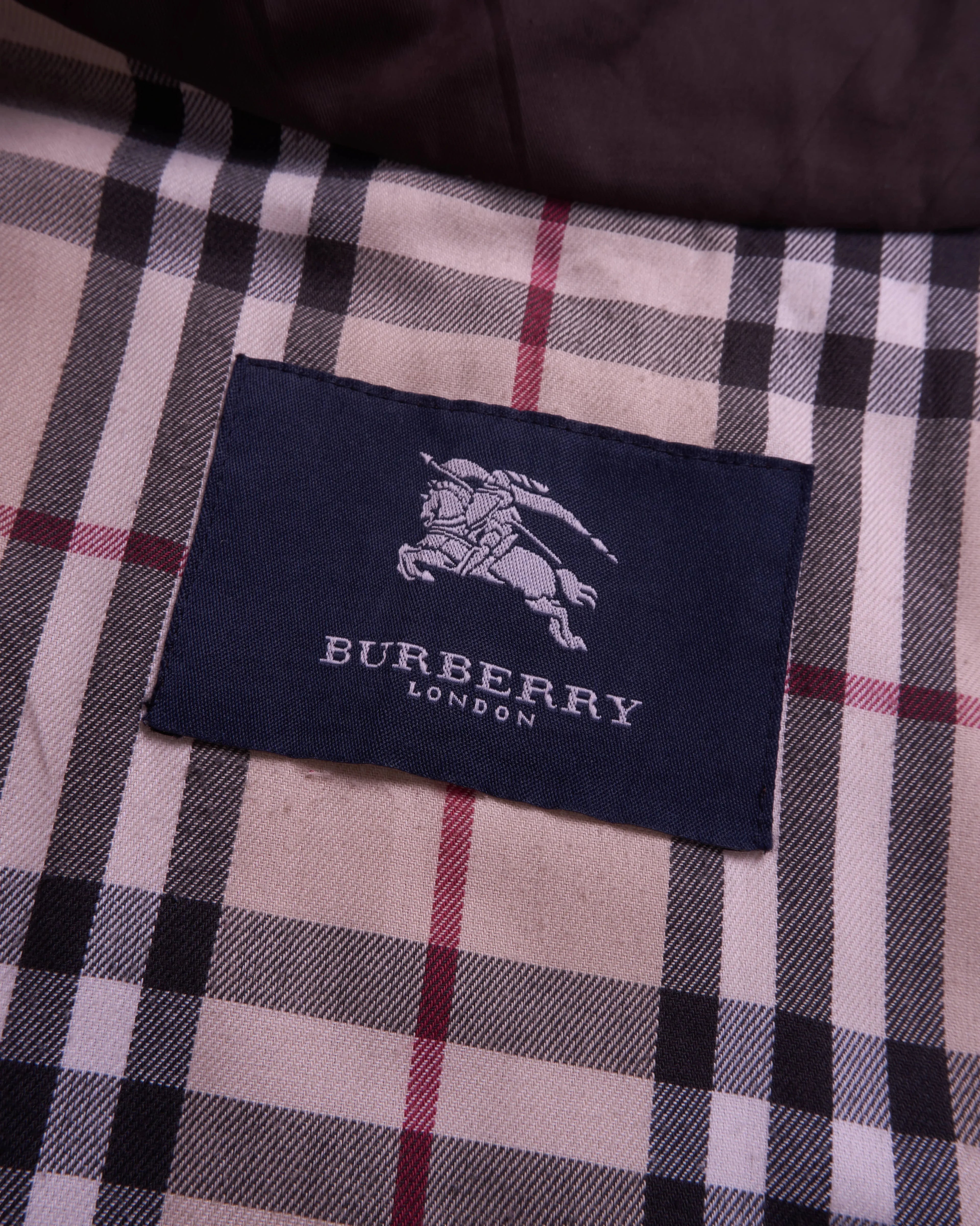 Burberry Brown Quilted Jacket - L