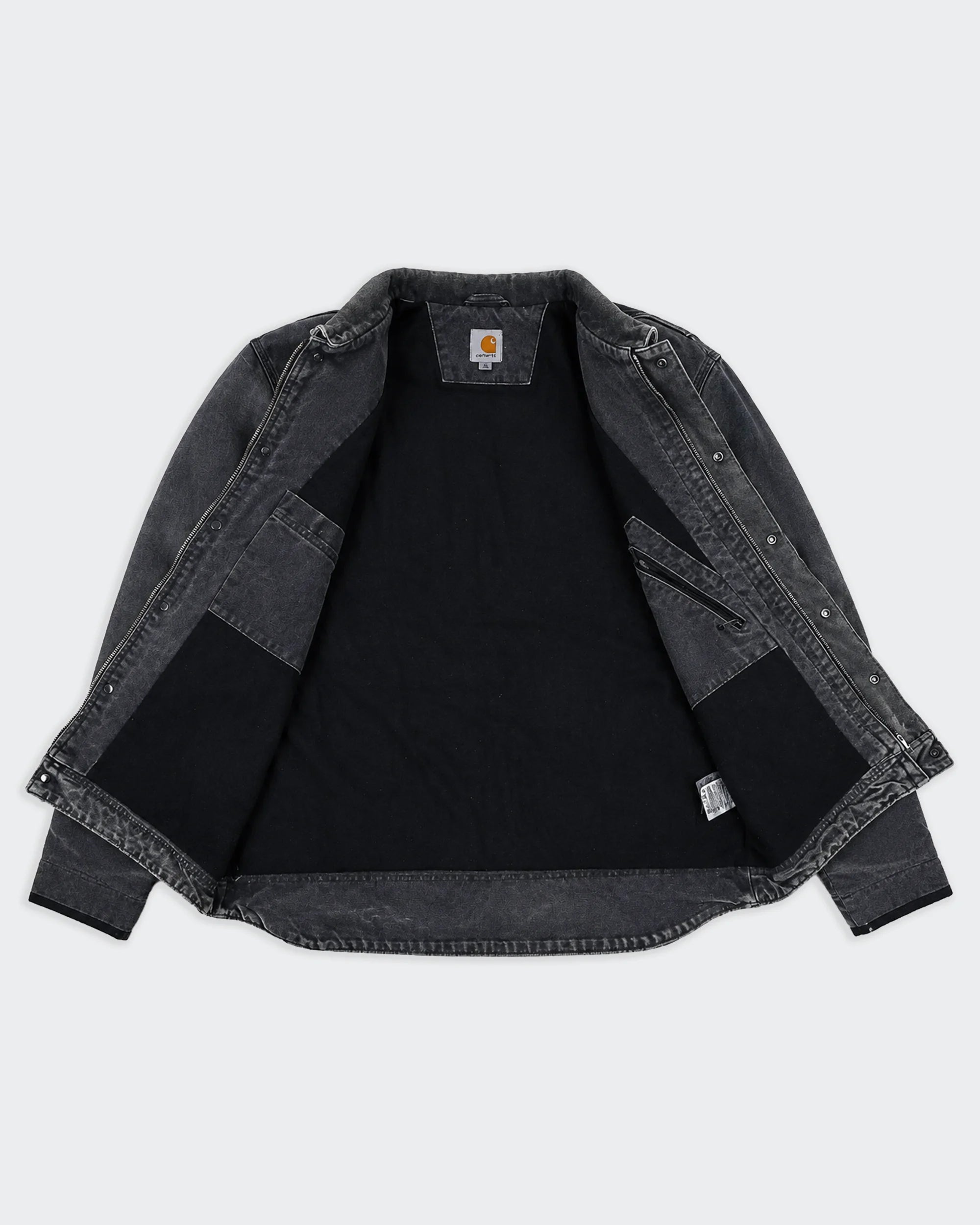 Carhartt grijze Berwick jas maat L Canvas