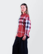 Burberry Red Button-up Shirt - v