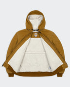 Carhartt bruine Active jas XXL canvas, sherpa