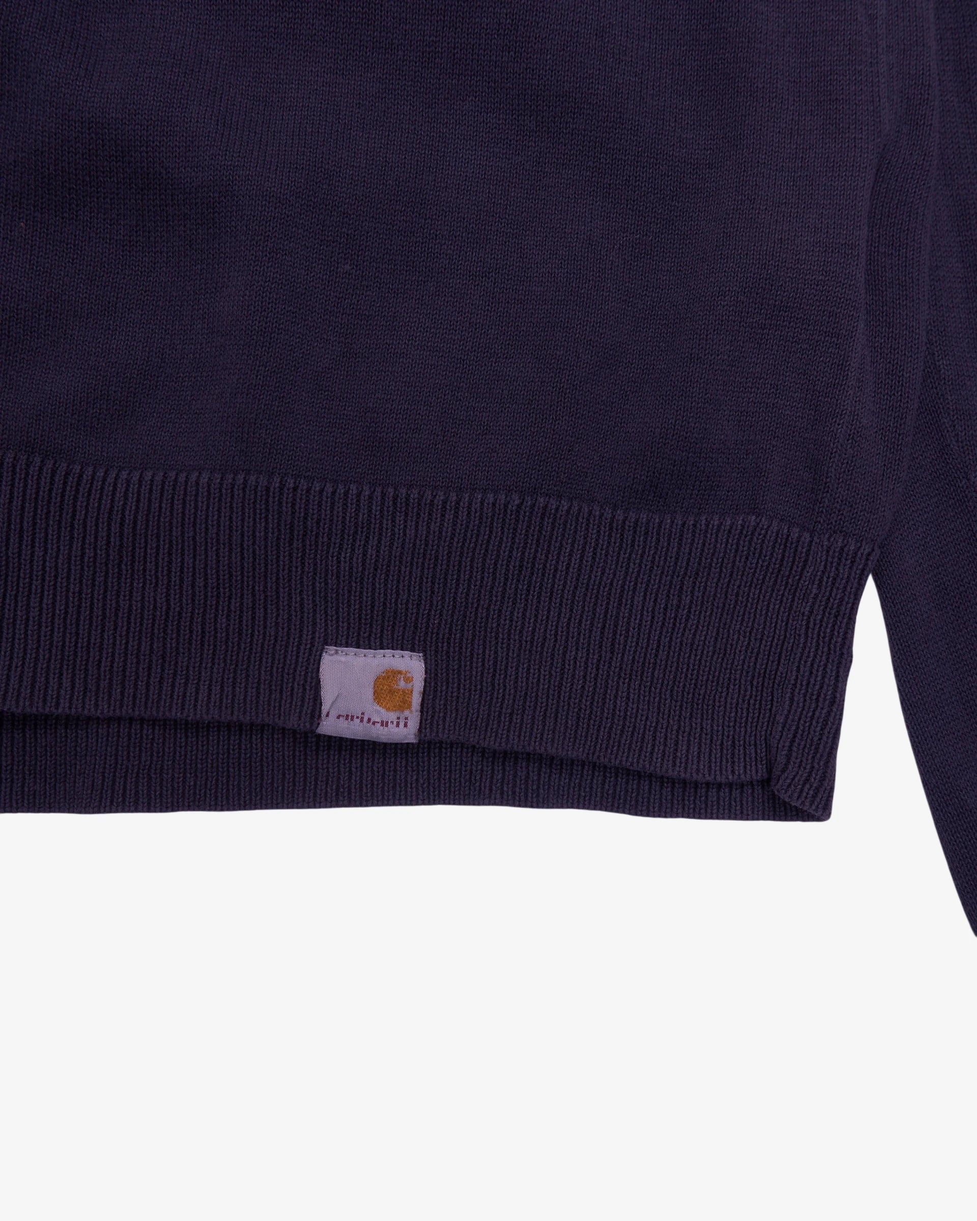 Carhartt Navy Button Cardigan - M