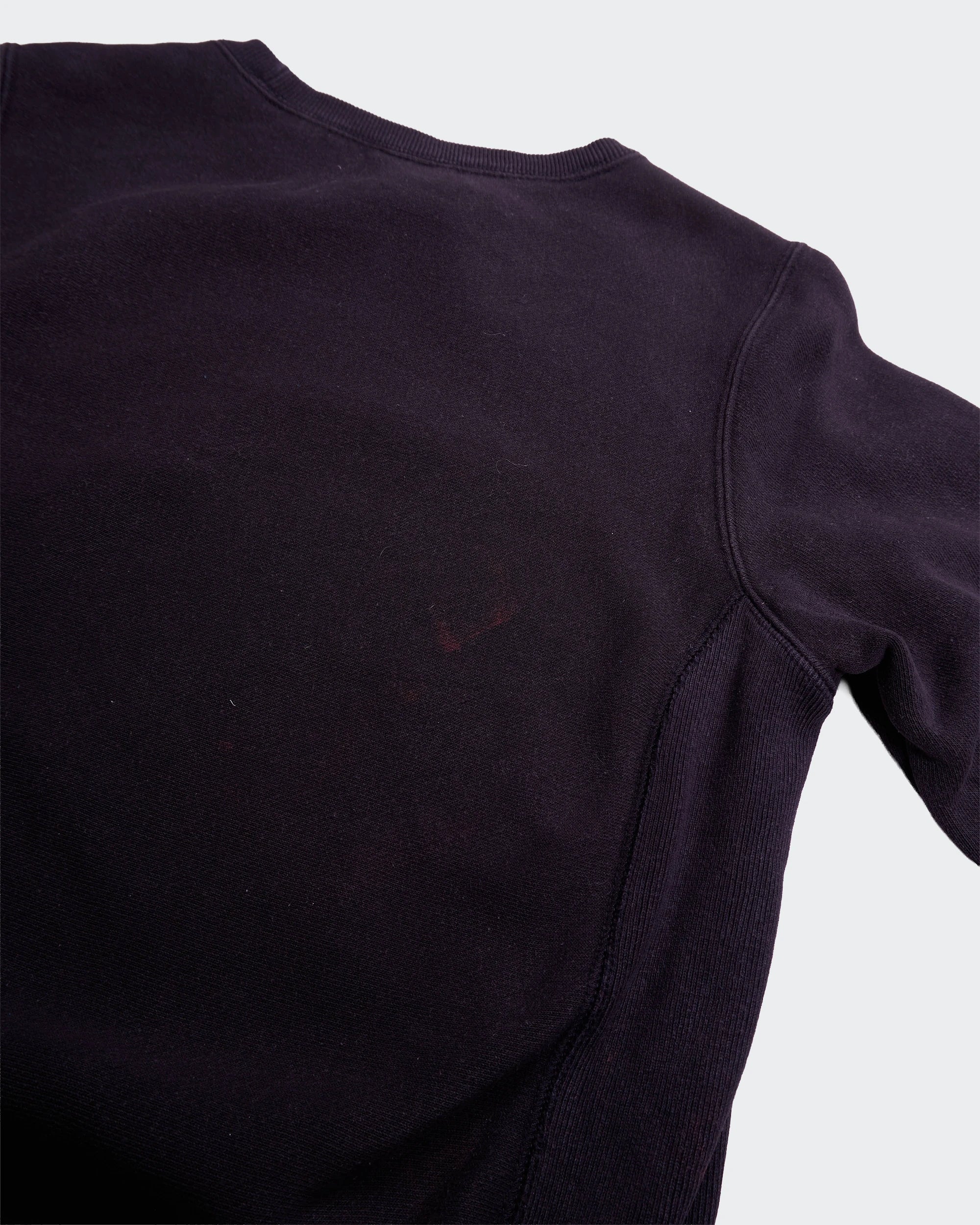 Champion Black Crewneck Jumper - S