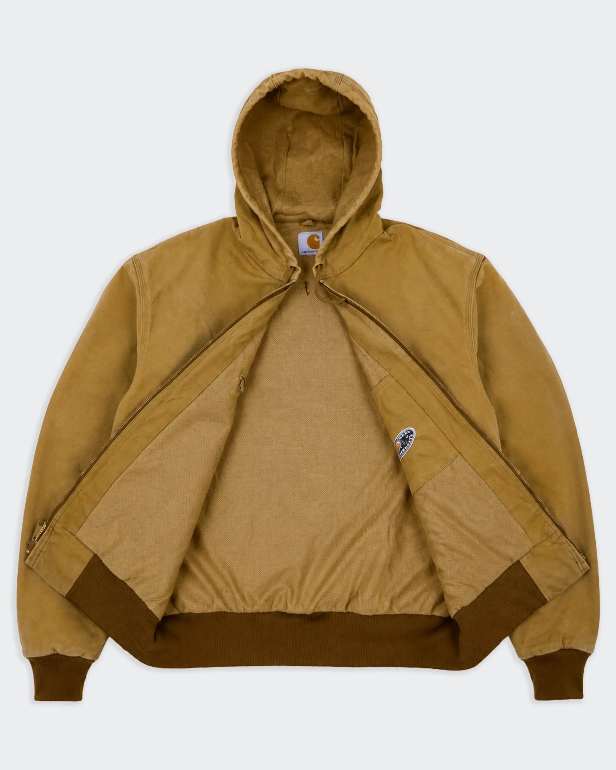 Carhartt bruine Active Jacket maat L Canvas