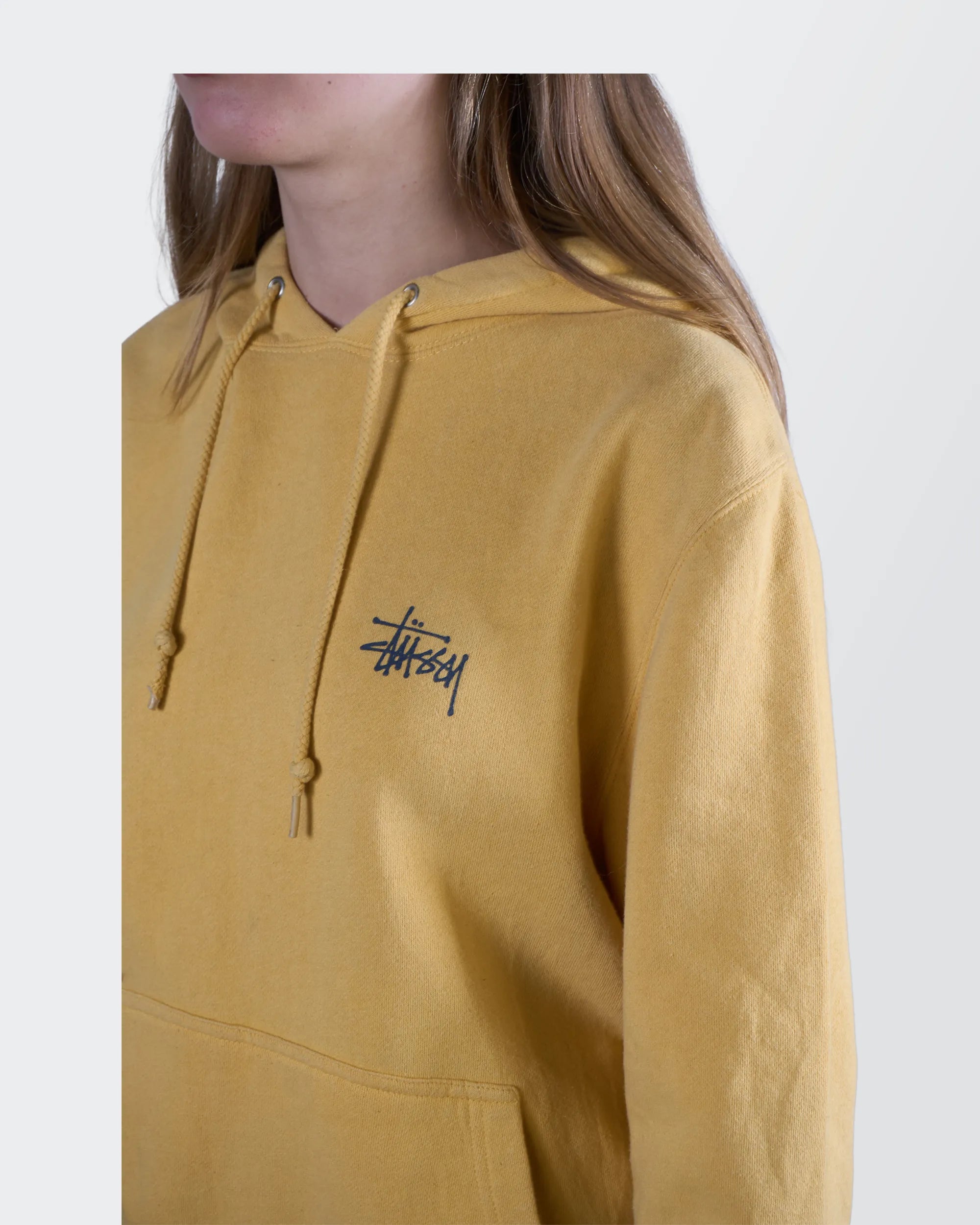Stüssy Yellow Hoodie - M