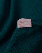 Burberry Green Button Cardigan - L