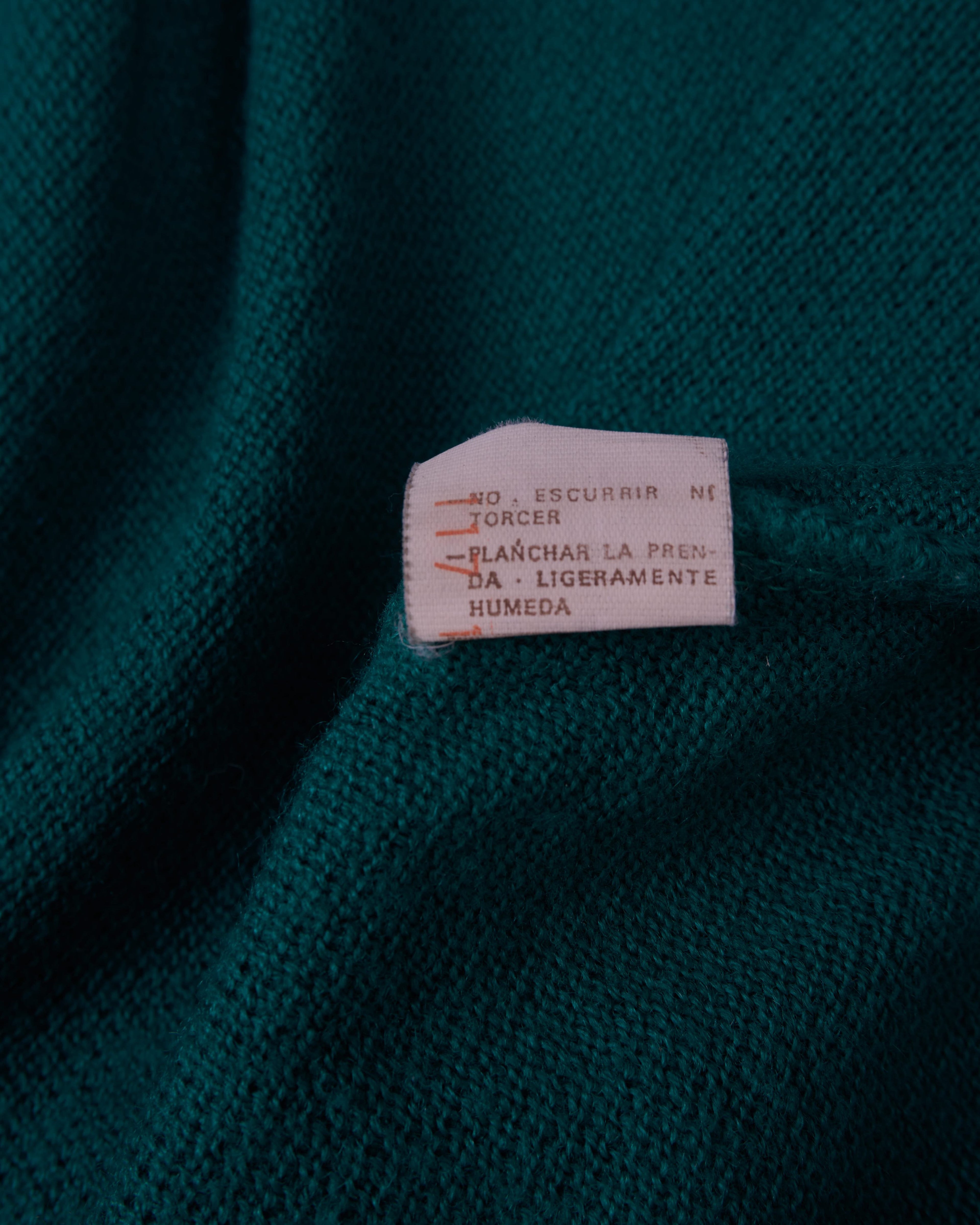 Burberry Green Button Cardigan - L