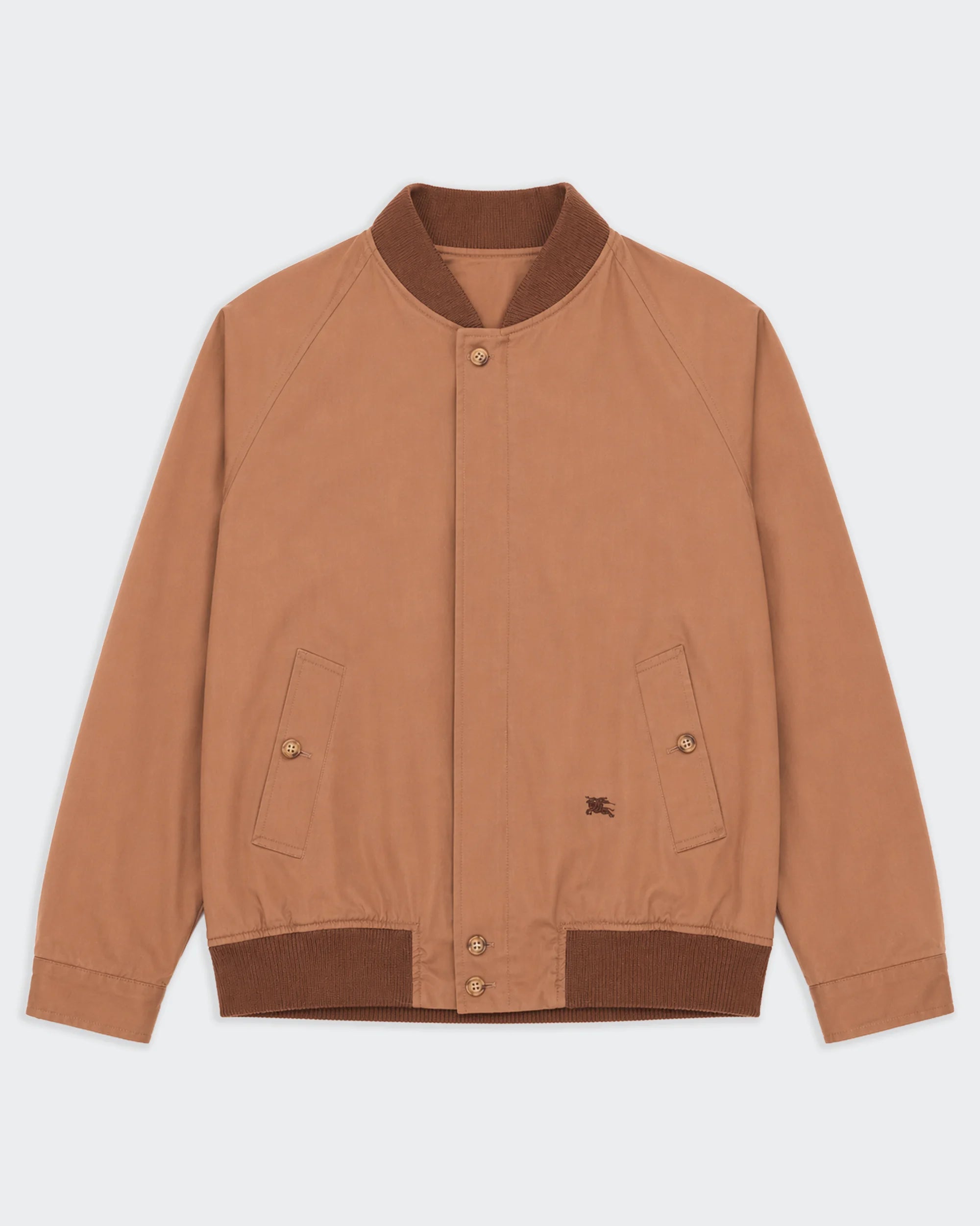 Burberry Brown Bomber Jacket - L