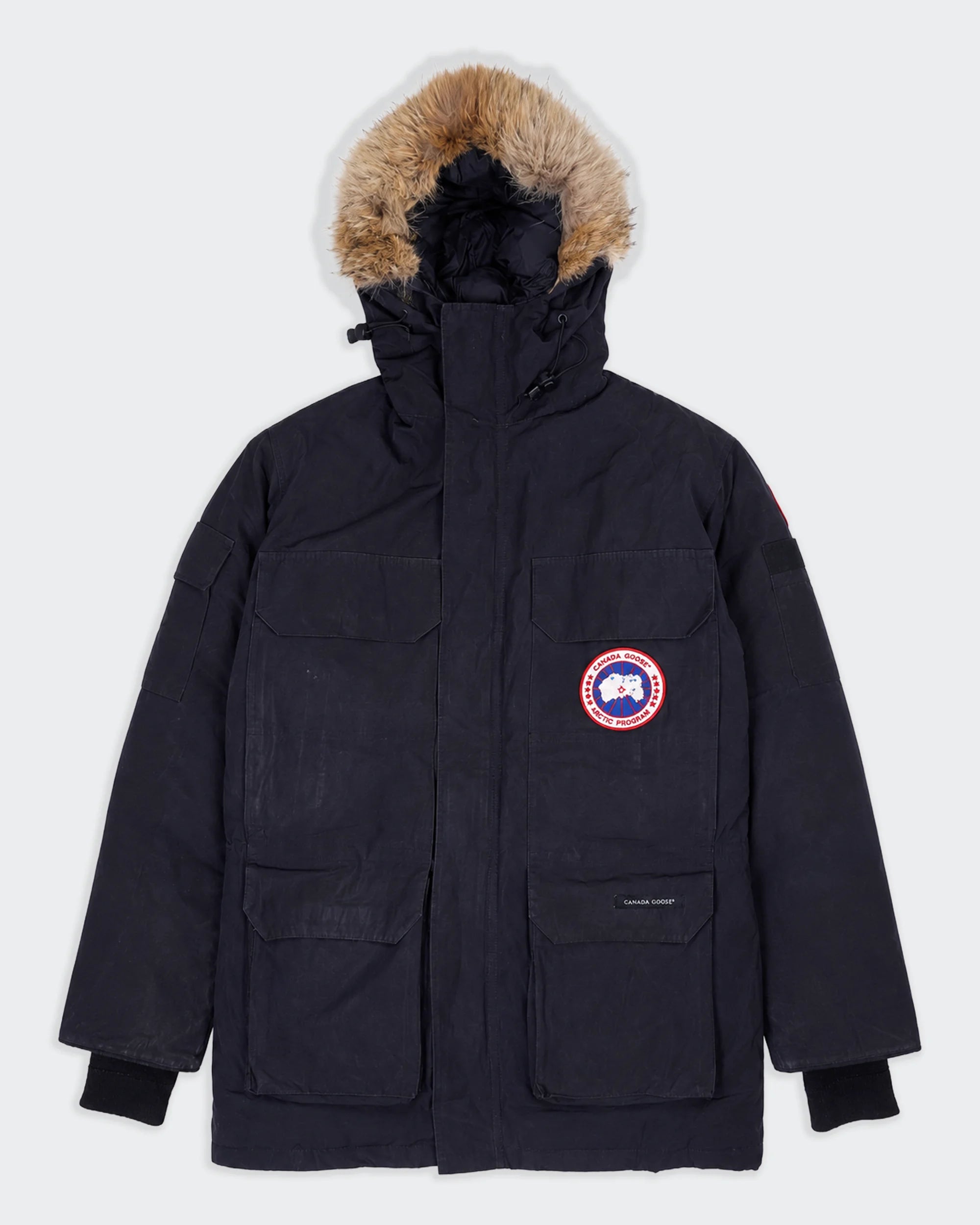 Canada Goose Navy Parka Coat - M