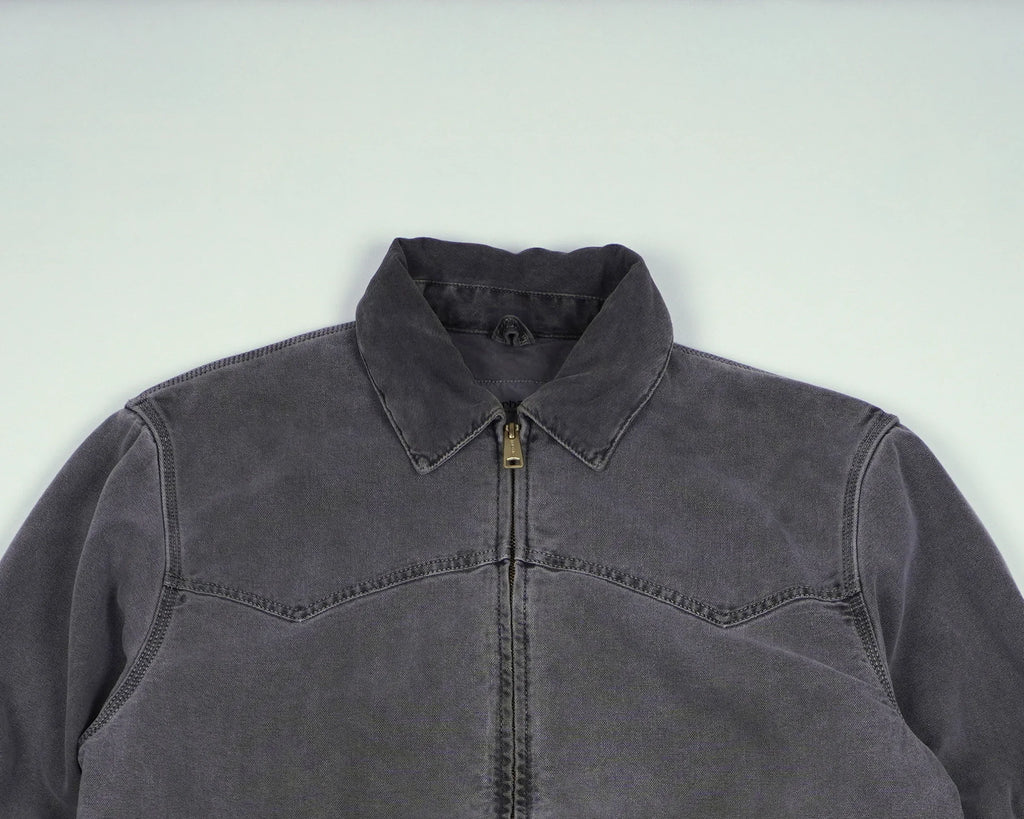 Carhartt Grey Santa Fe Bomber Jacket M Cotton