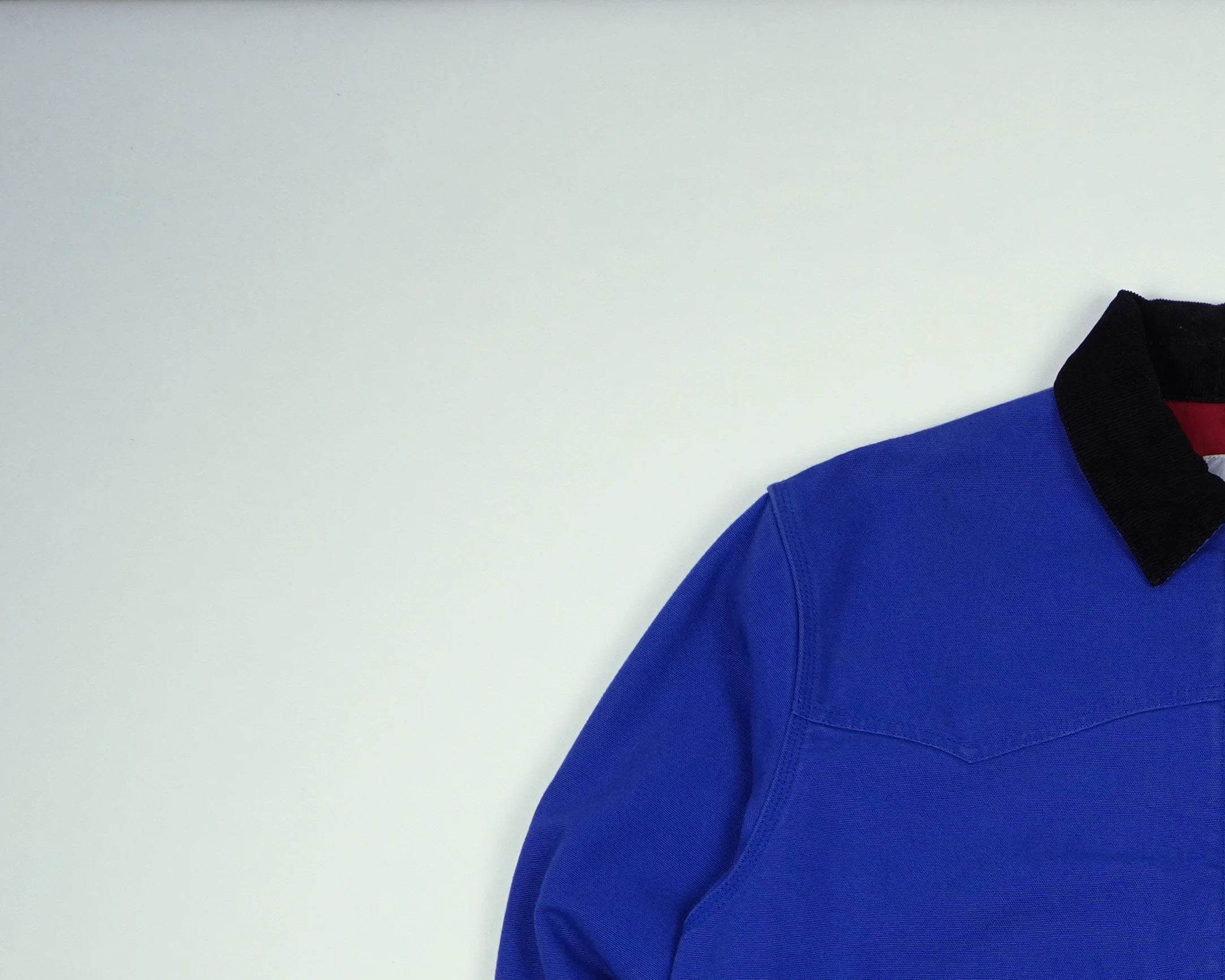 Carhartt Blue Santa Fe Bomber Jacket M Cotton