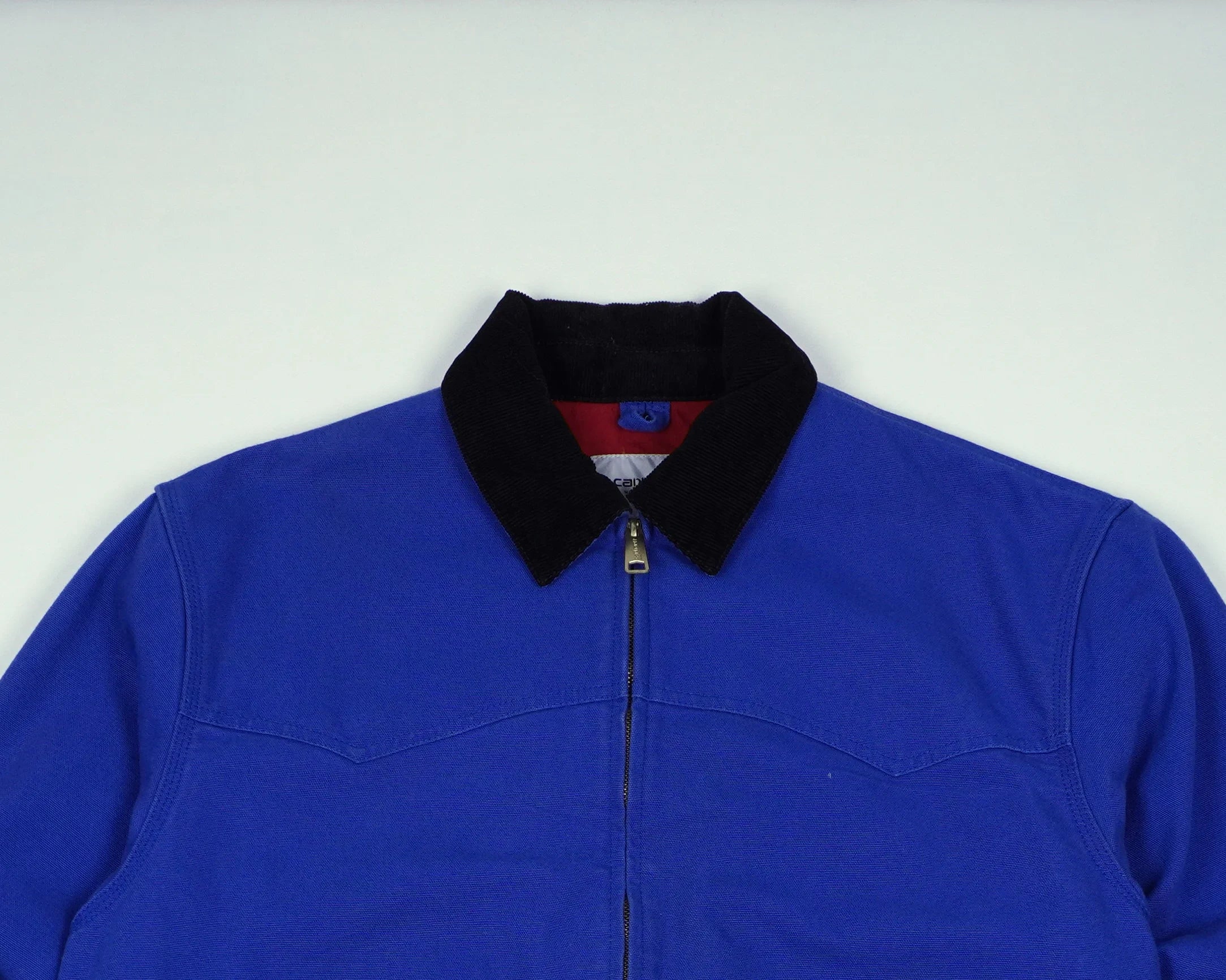 Carhartt Blue Santa Fe Bomber Jacket M Cotton