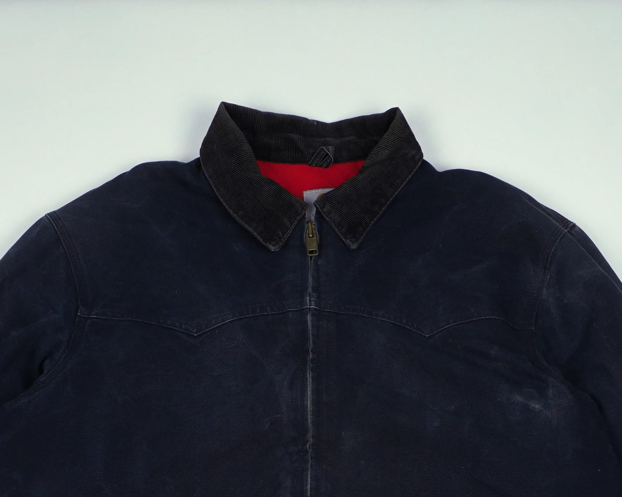 Carhartt Navy Santa Fe Bomber Jacket XL Cotton